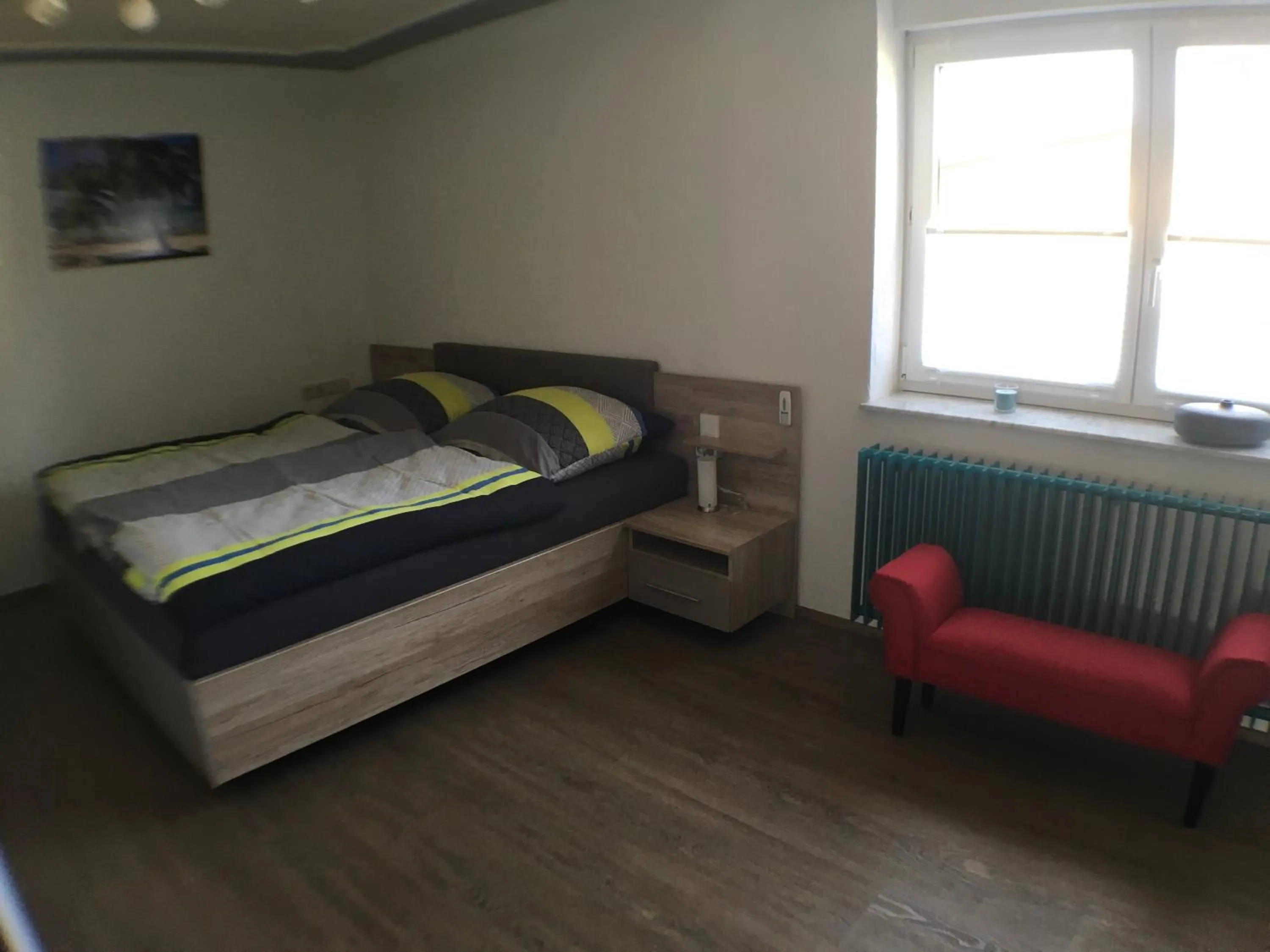 Bedroom, Bed in Ferienwohnung Alte B3