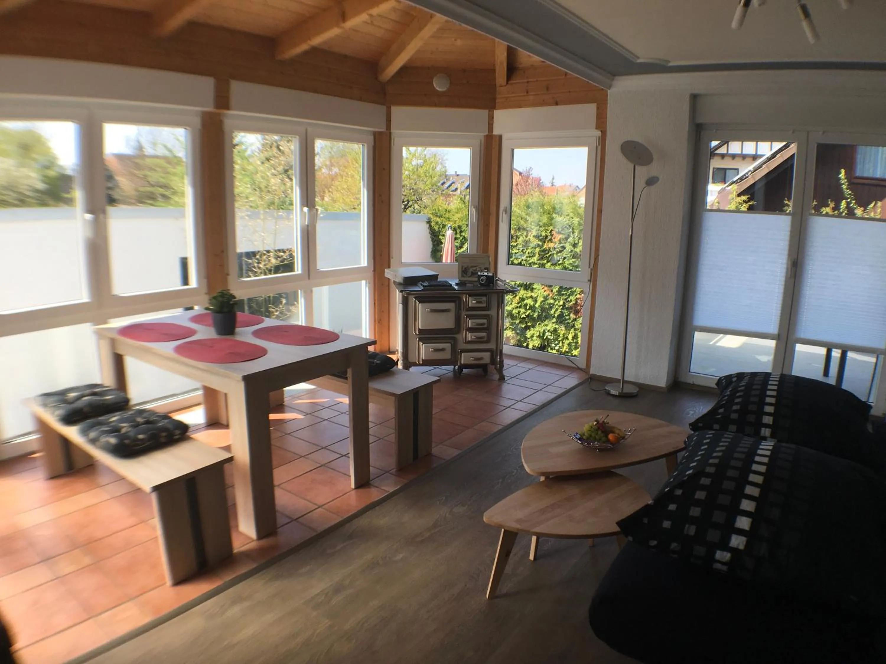 Dining area in Ferienwohnung Alte B3