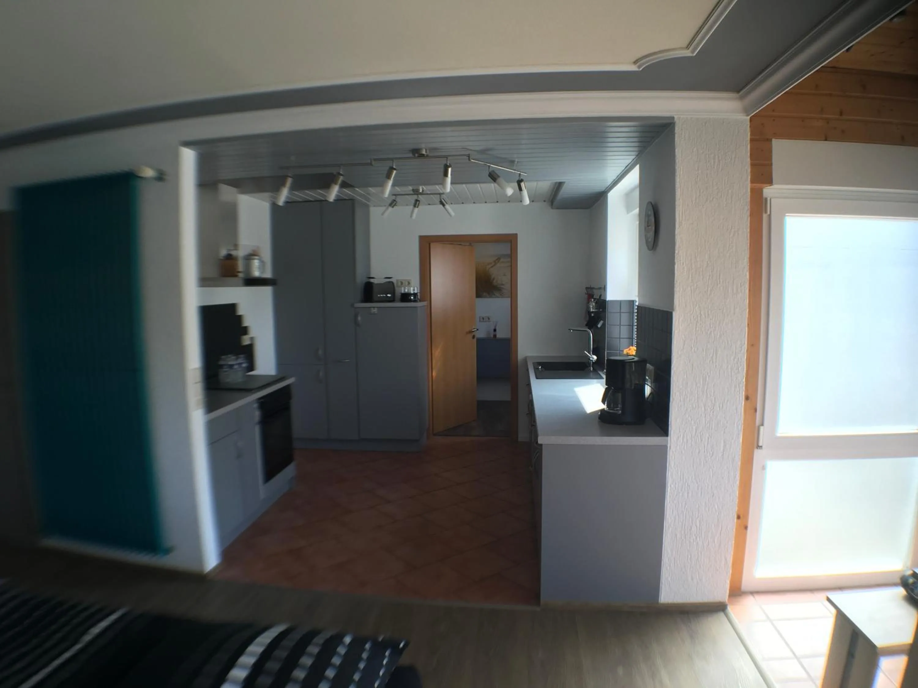 Kitchen or kitchenette in Ferienwohnung Alte B3
