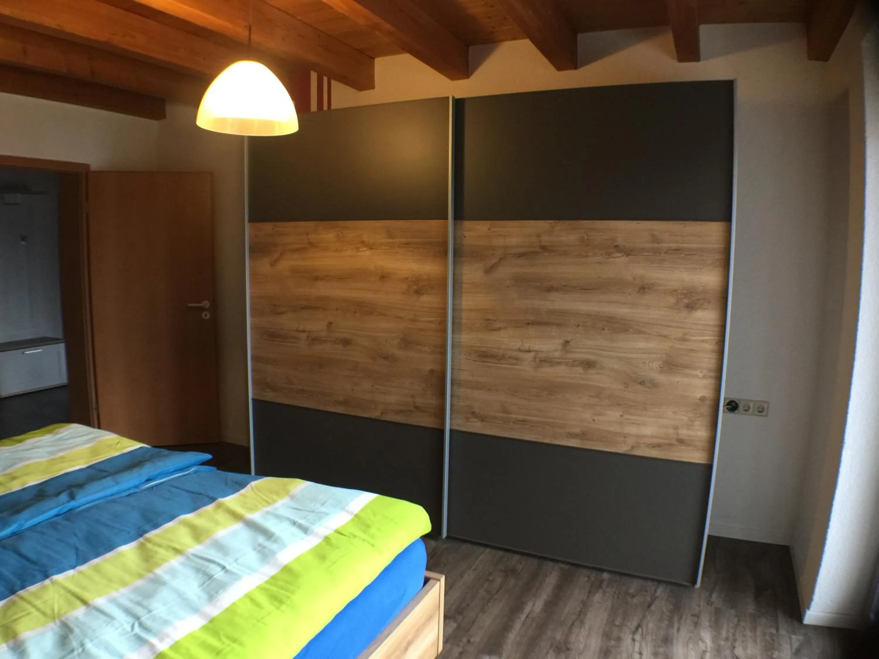 Bedroom, Bed in Ferienwohnung Alte B3