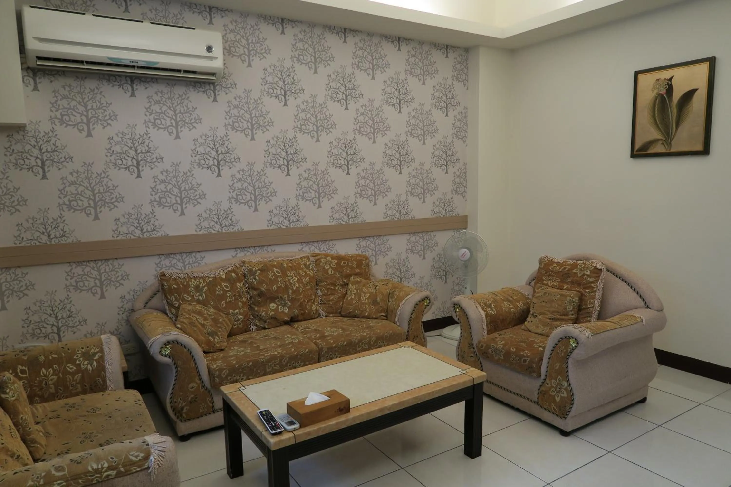 Living room in Moon Villa