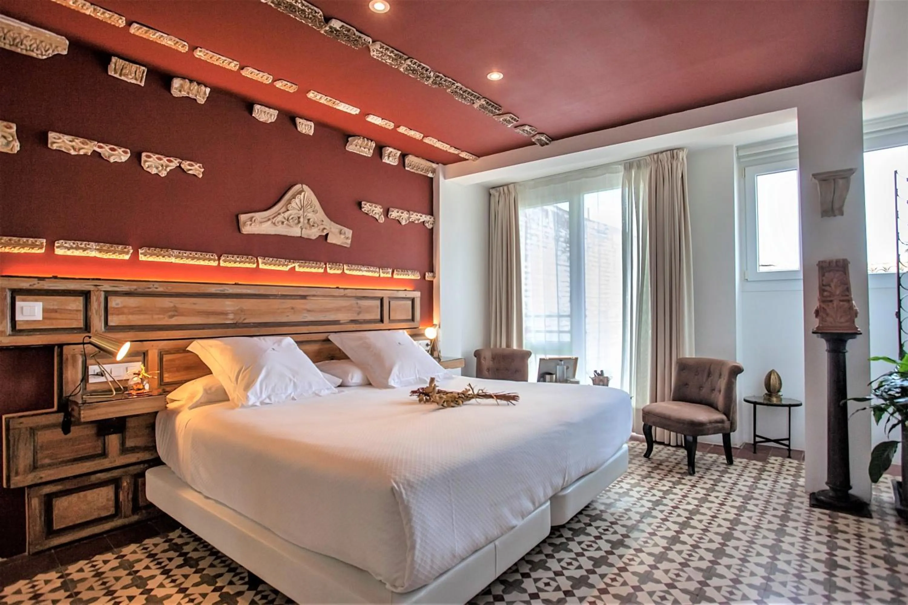 Bed in Hotel Madinat