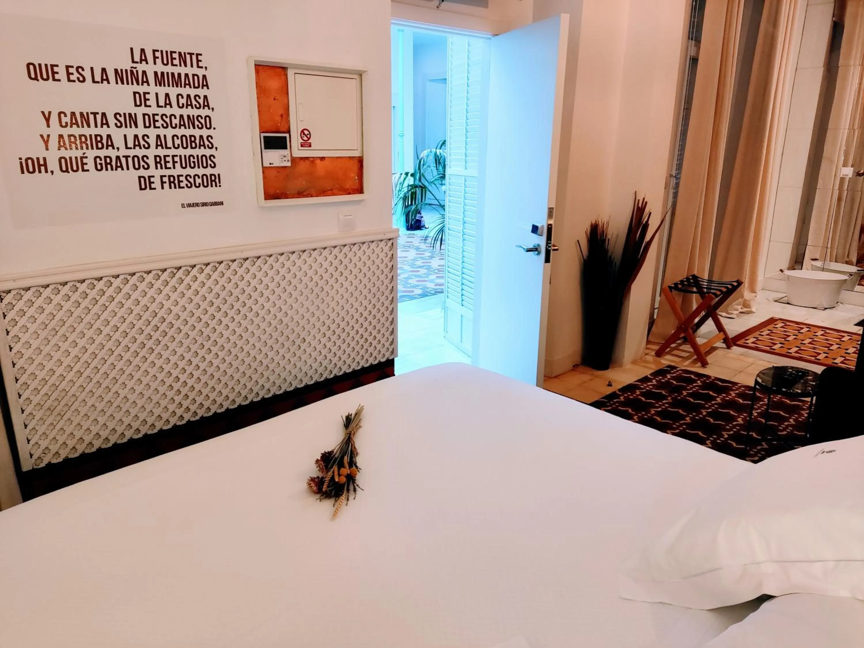 Bed in Hotel Madinat