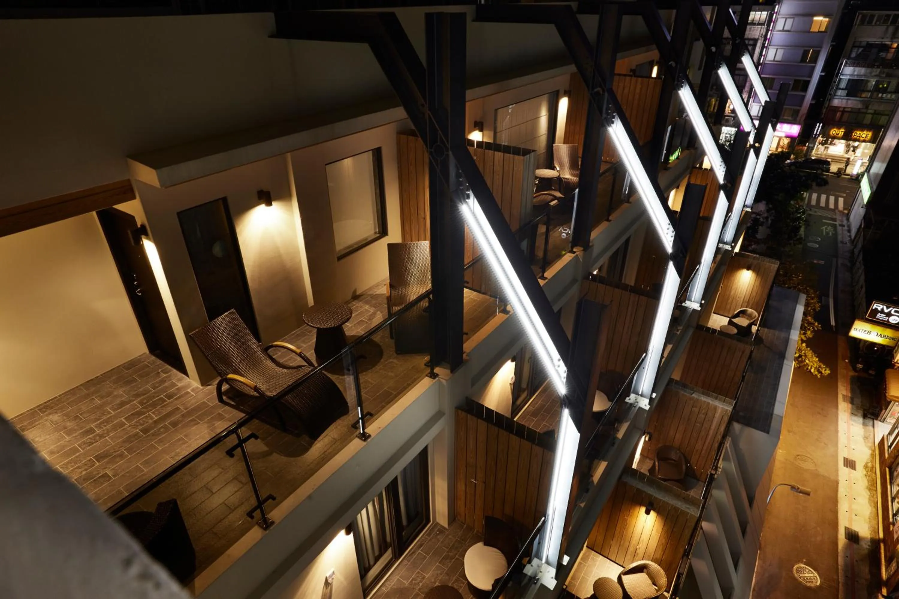 Night in At Home Hotel Ximen