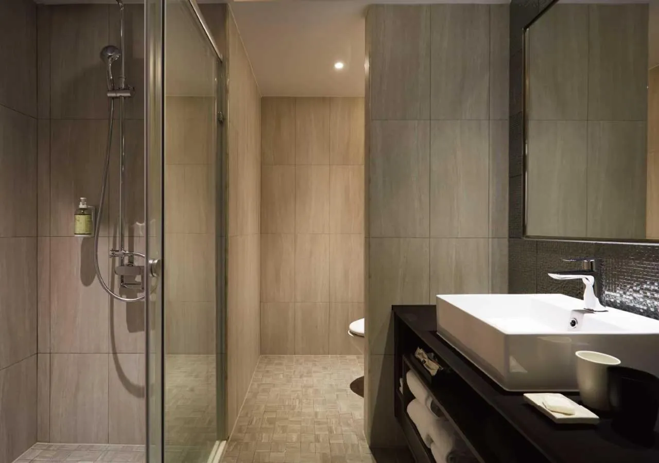 Shower in At Home Hotel Ximen