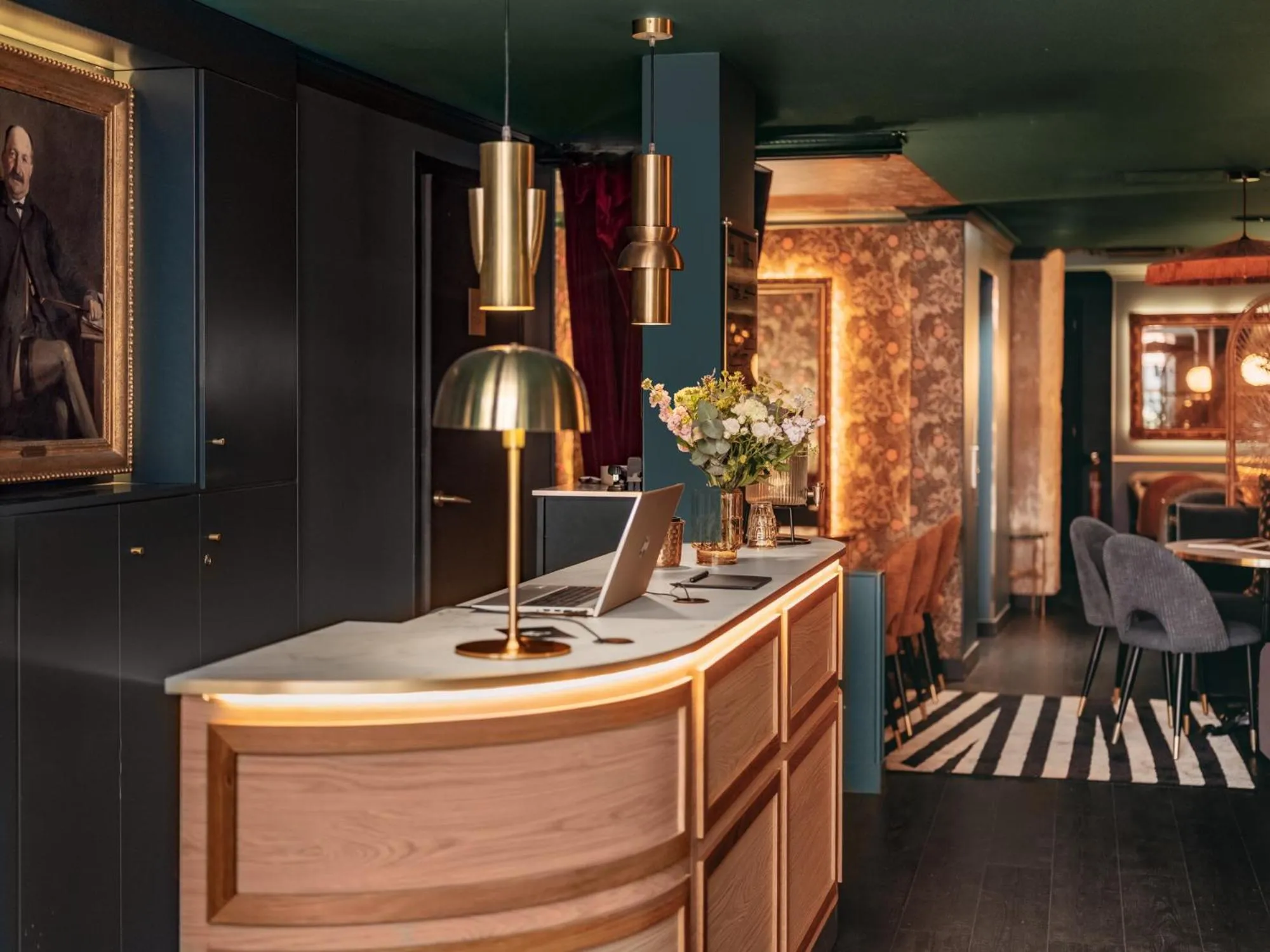 Lobby or reception in Snob Hotel