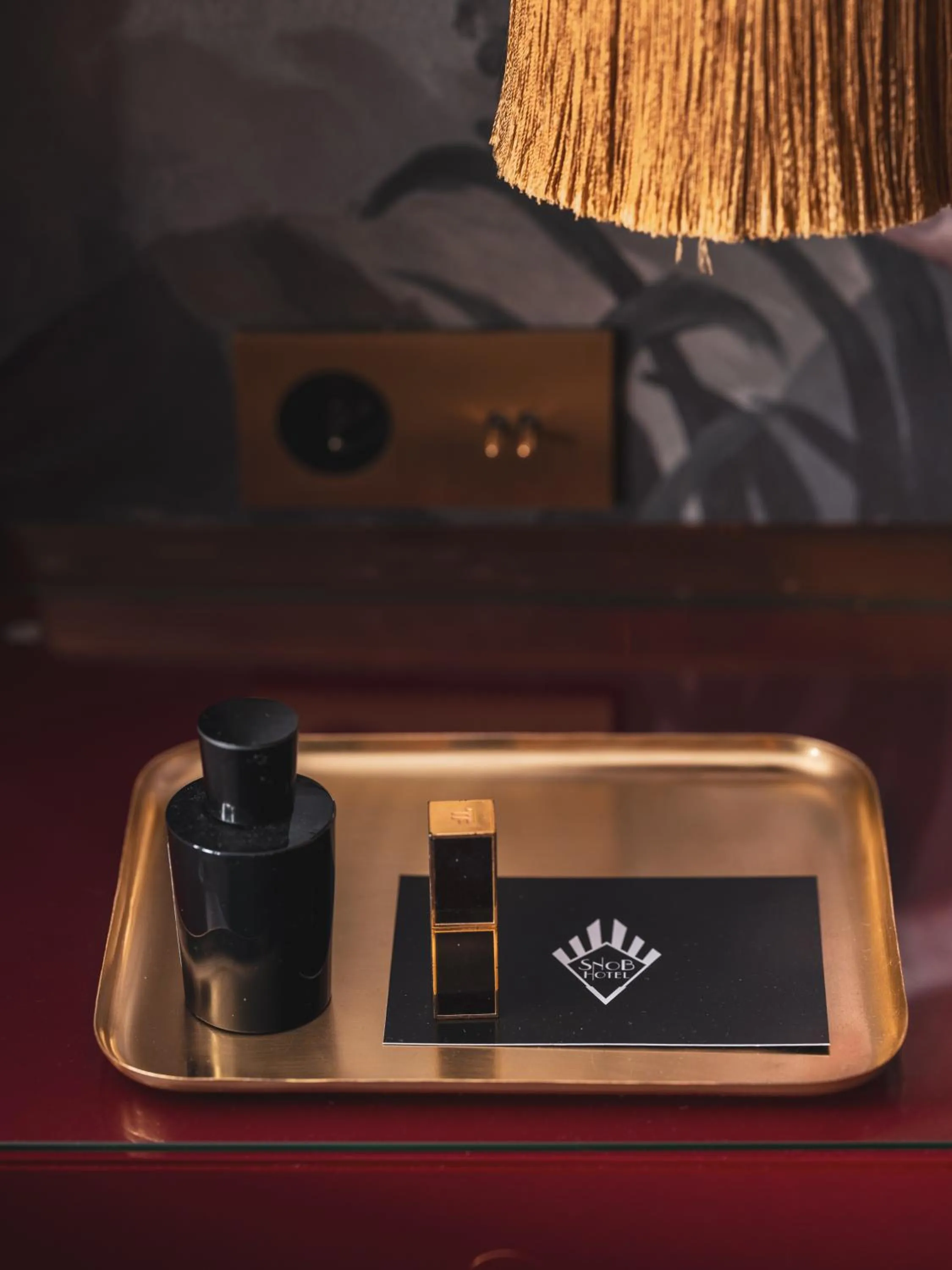 Bedroom in Snob Hotel