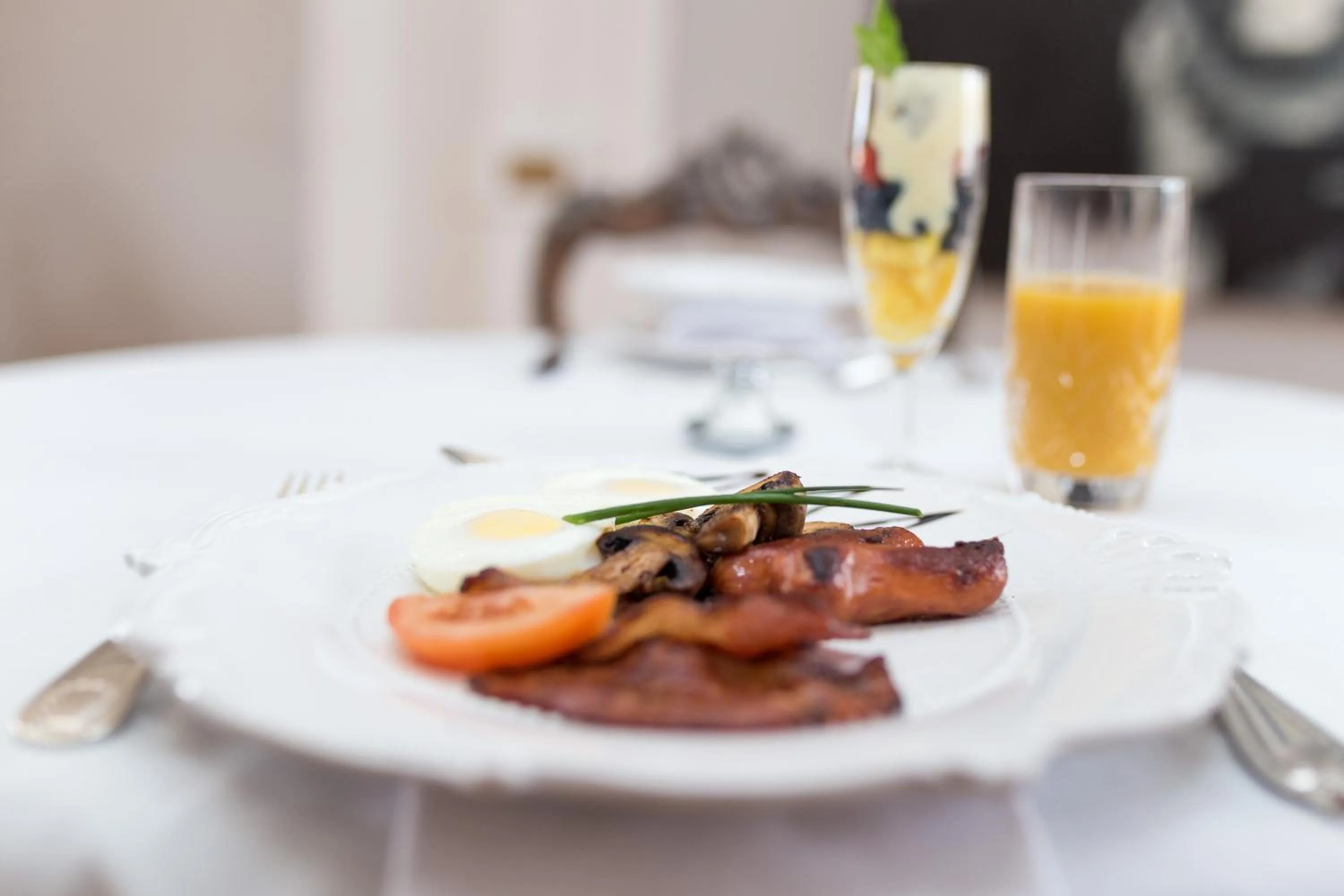 Breakfast in The Kingsman boutique Hotel