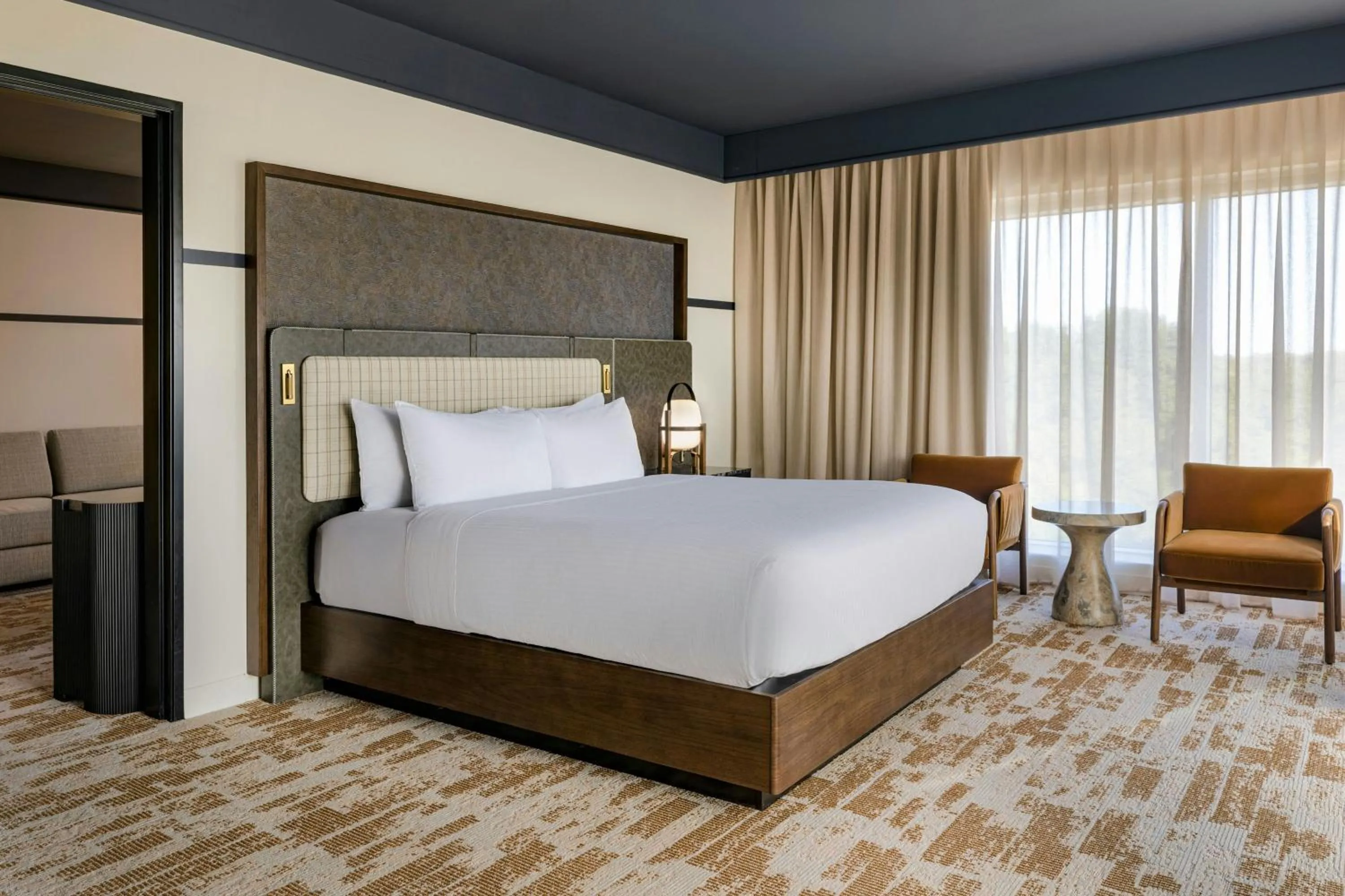 Bedroom, Bed in The Elmore Hotel, DFW Southlake, a Tribute Portfolio Hotel
