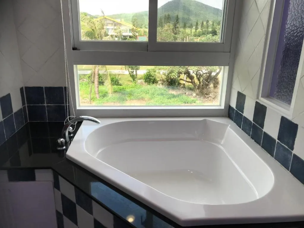 Bathroom in Island on the Sea