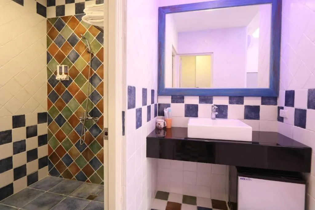 Bathroom in Island on the Sea