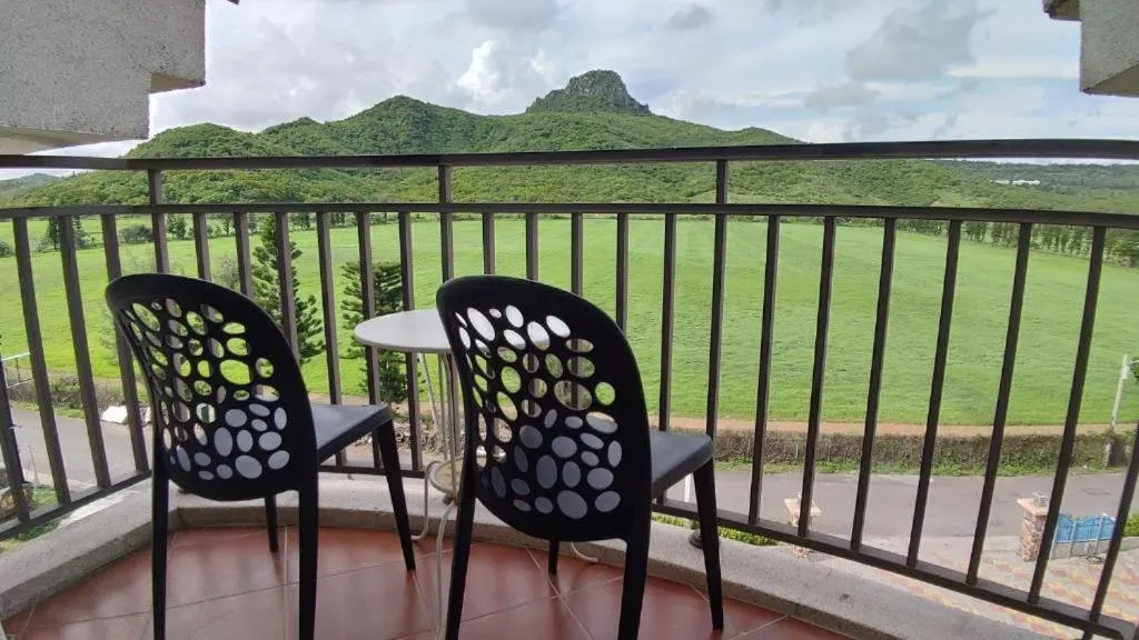 Patio in Island on the Sea