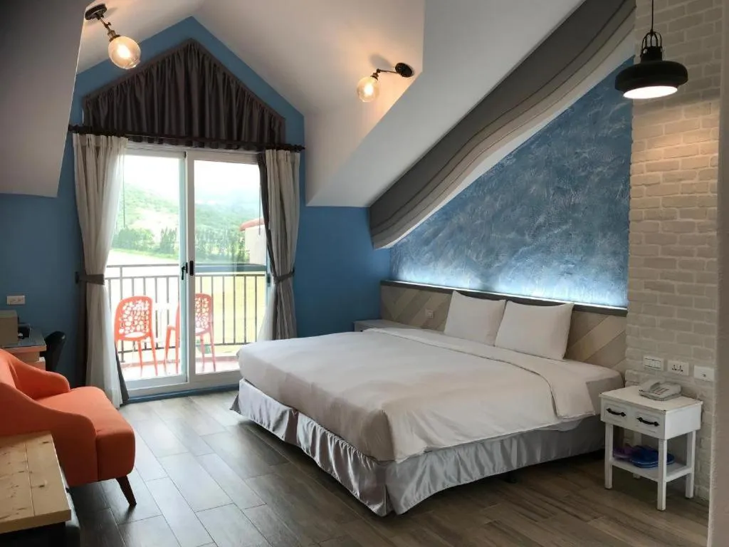 Bed in Island on the Sea