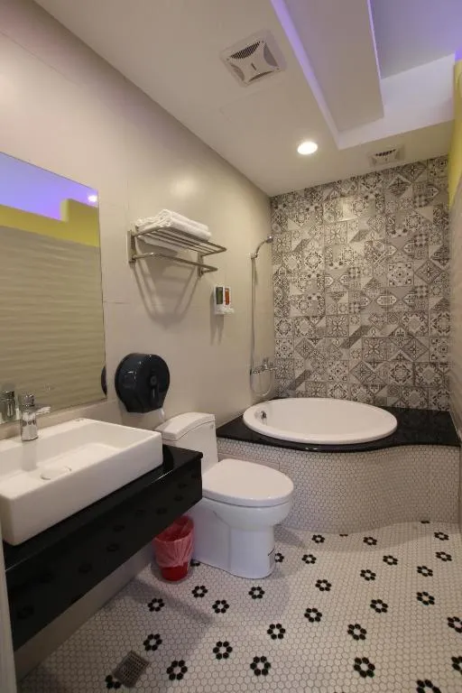 Bathroom in Island on the Sea