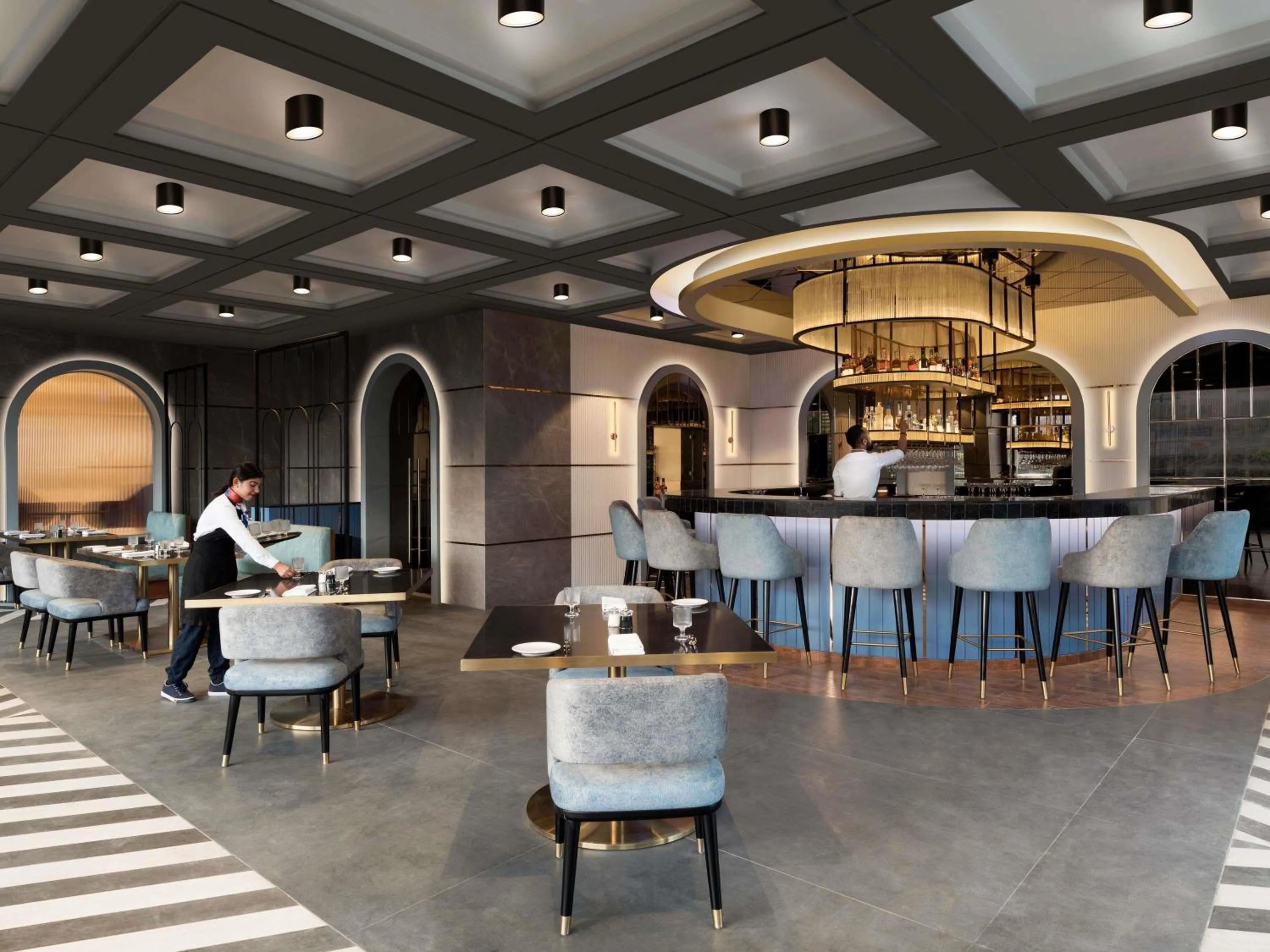 Restaurant/places to eat in Novotel Guwahati GS Road