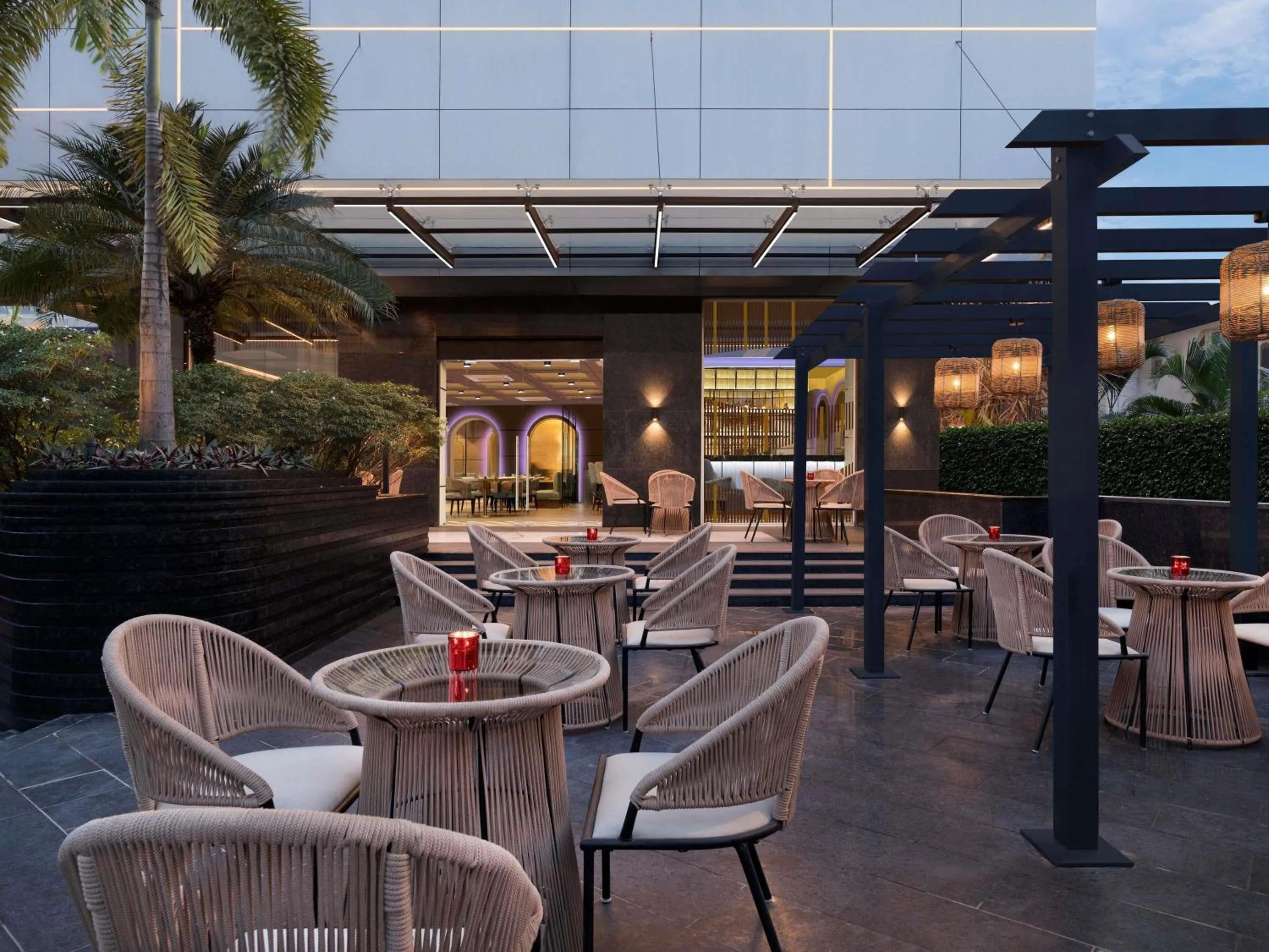 Restaurant/places to eat in Novotel Guwahati GS Road