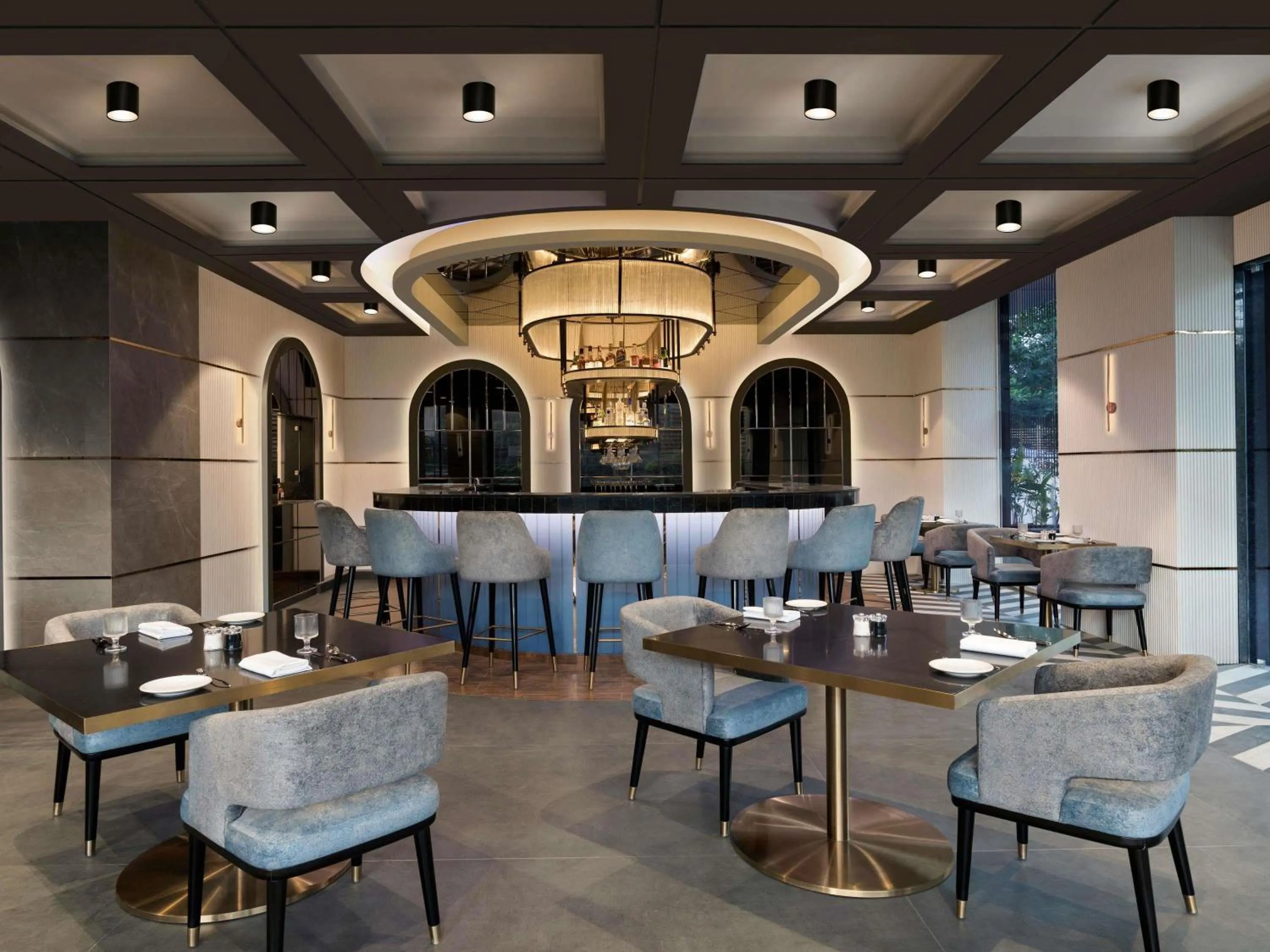 Restaurant/places to eat in Novotel Guwahati GS Road