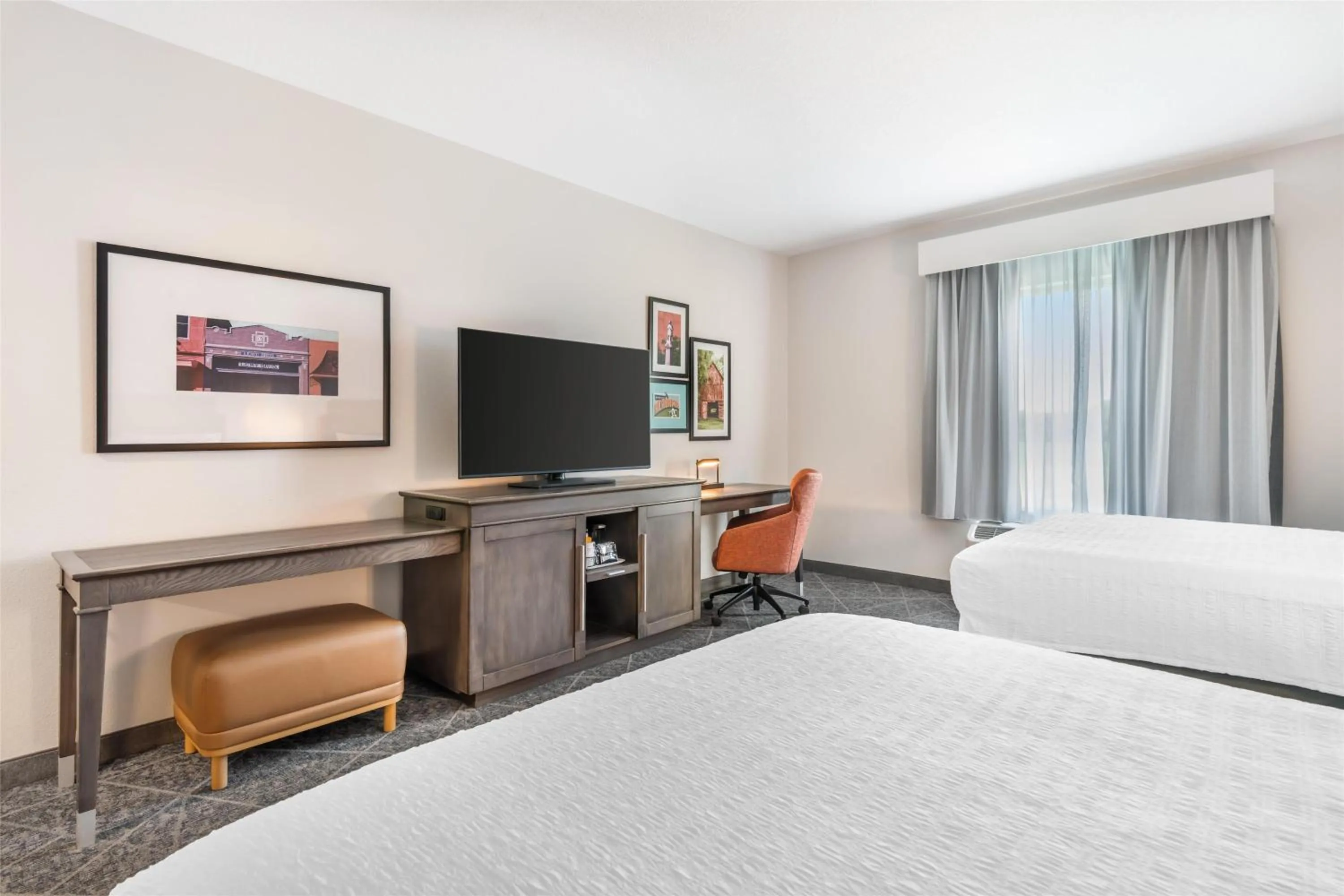 Bedroom, Bed in Hampton Inn Eufaula Al