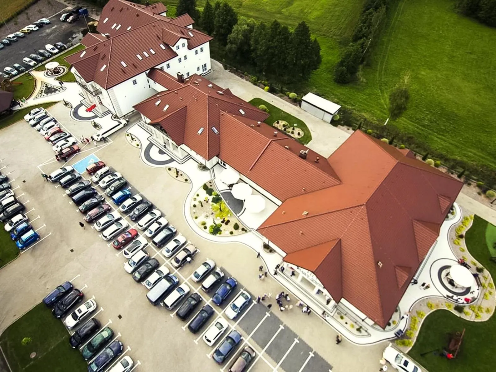 Natural landscape in Biały Dwór