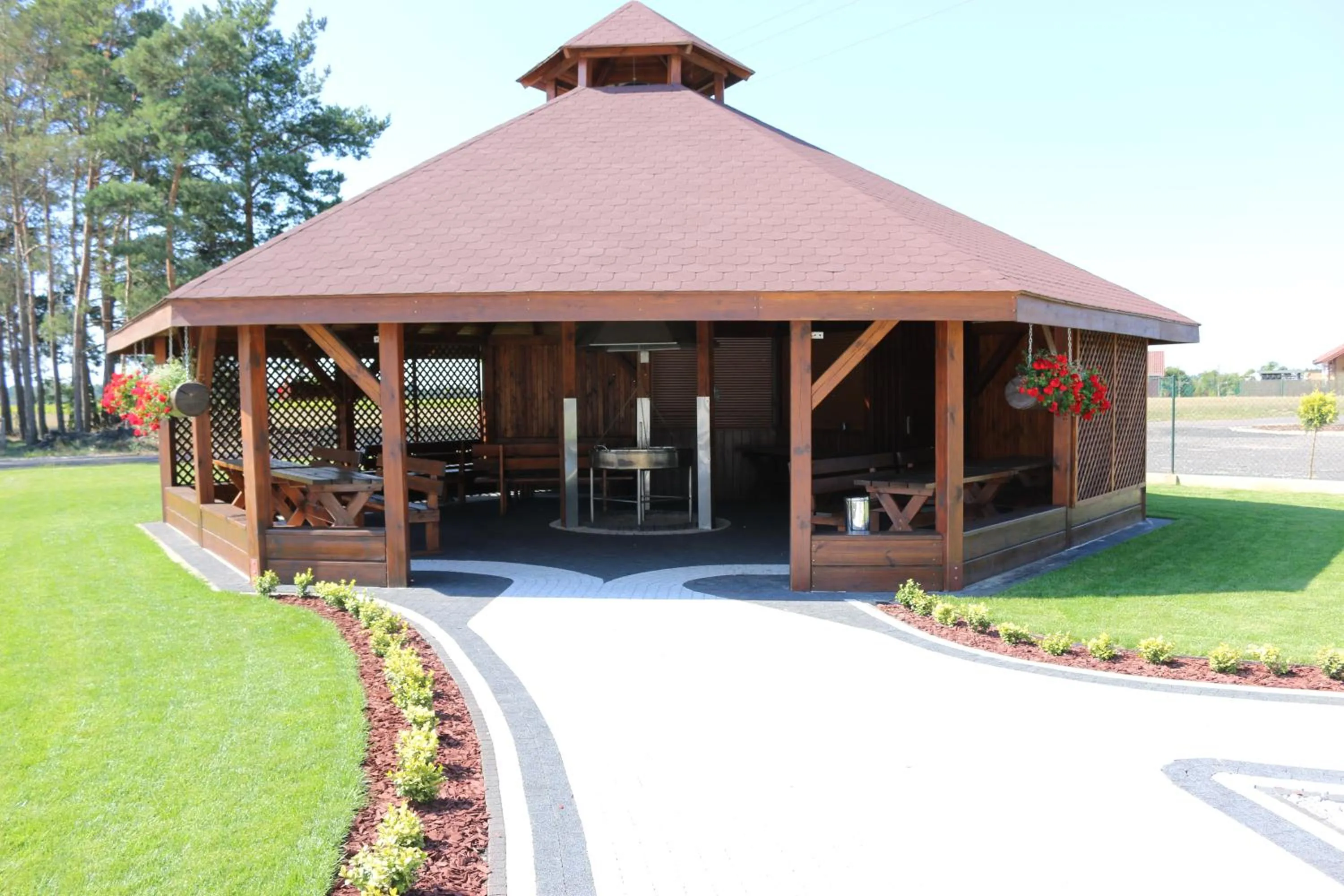 BBQ facilities in Biały Dwór