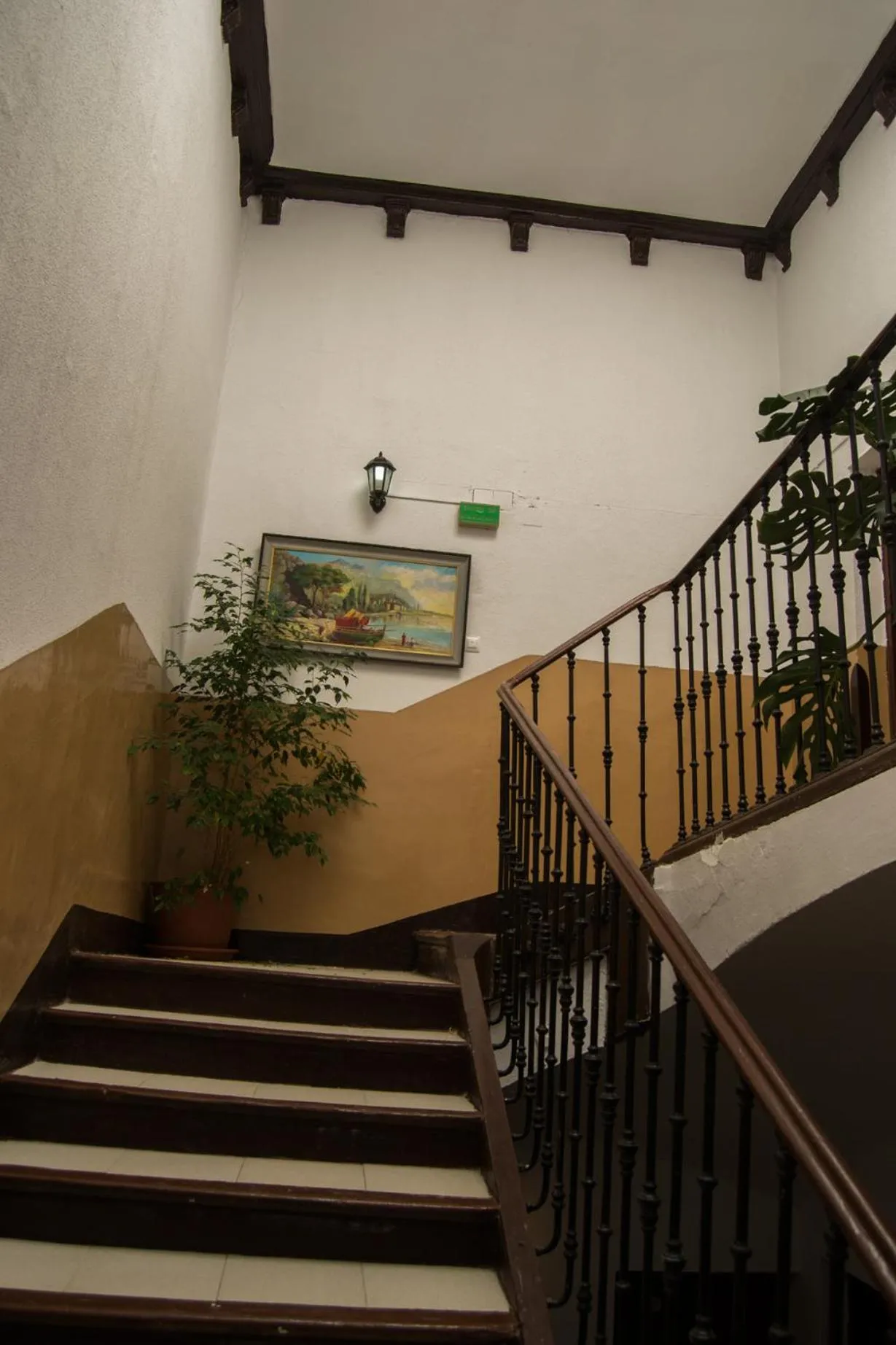 Lobby or reception in Pension Carretero