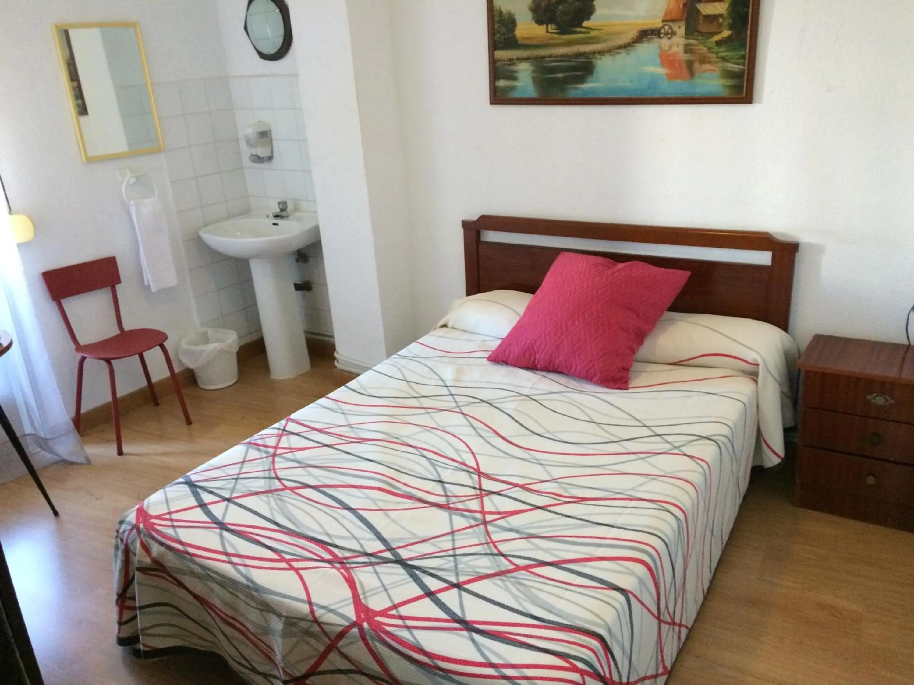 Bed in Pension Carretero