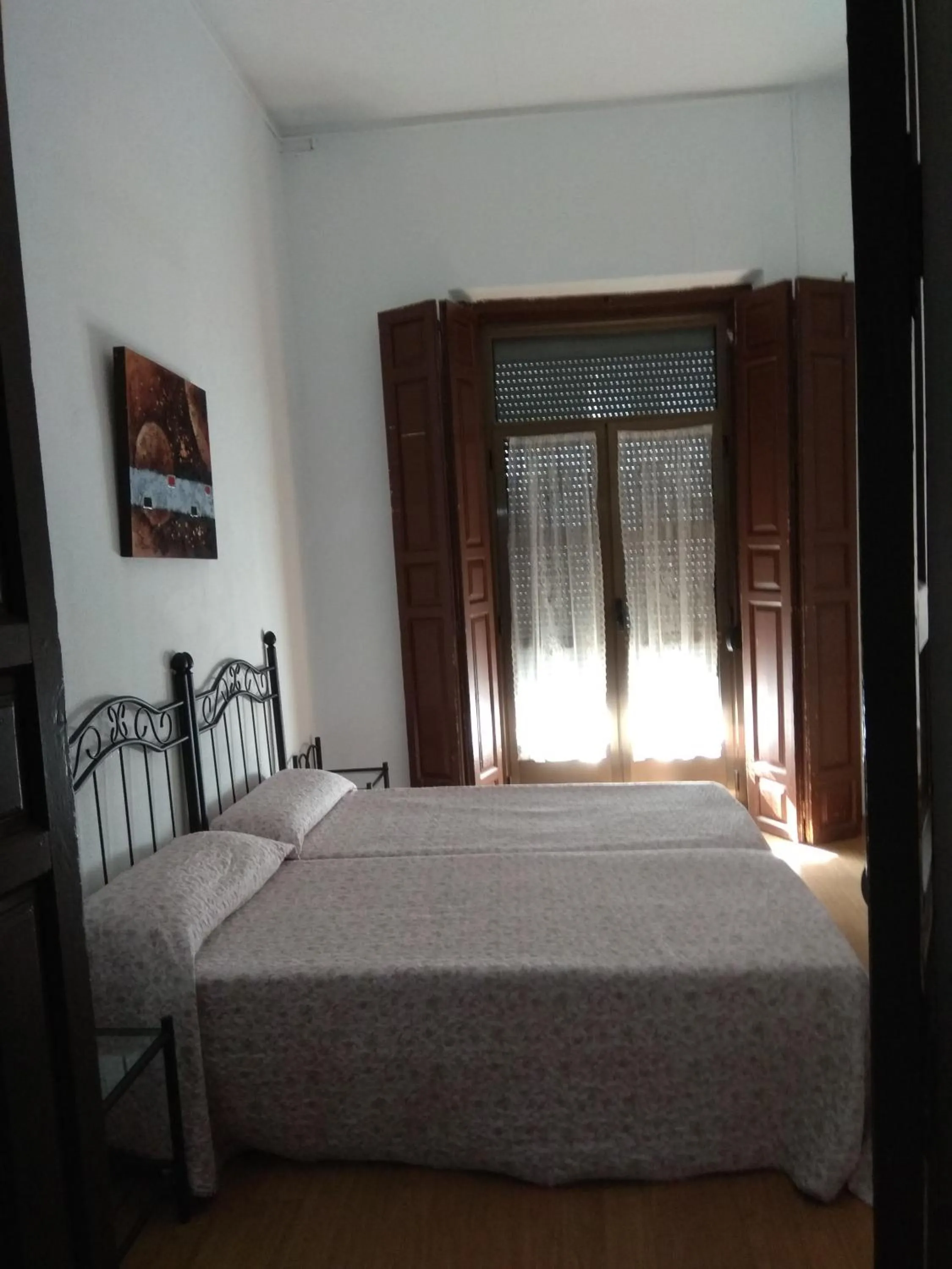 Bed in Pension Carretero