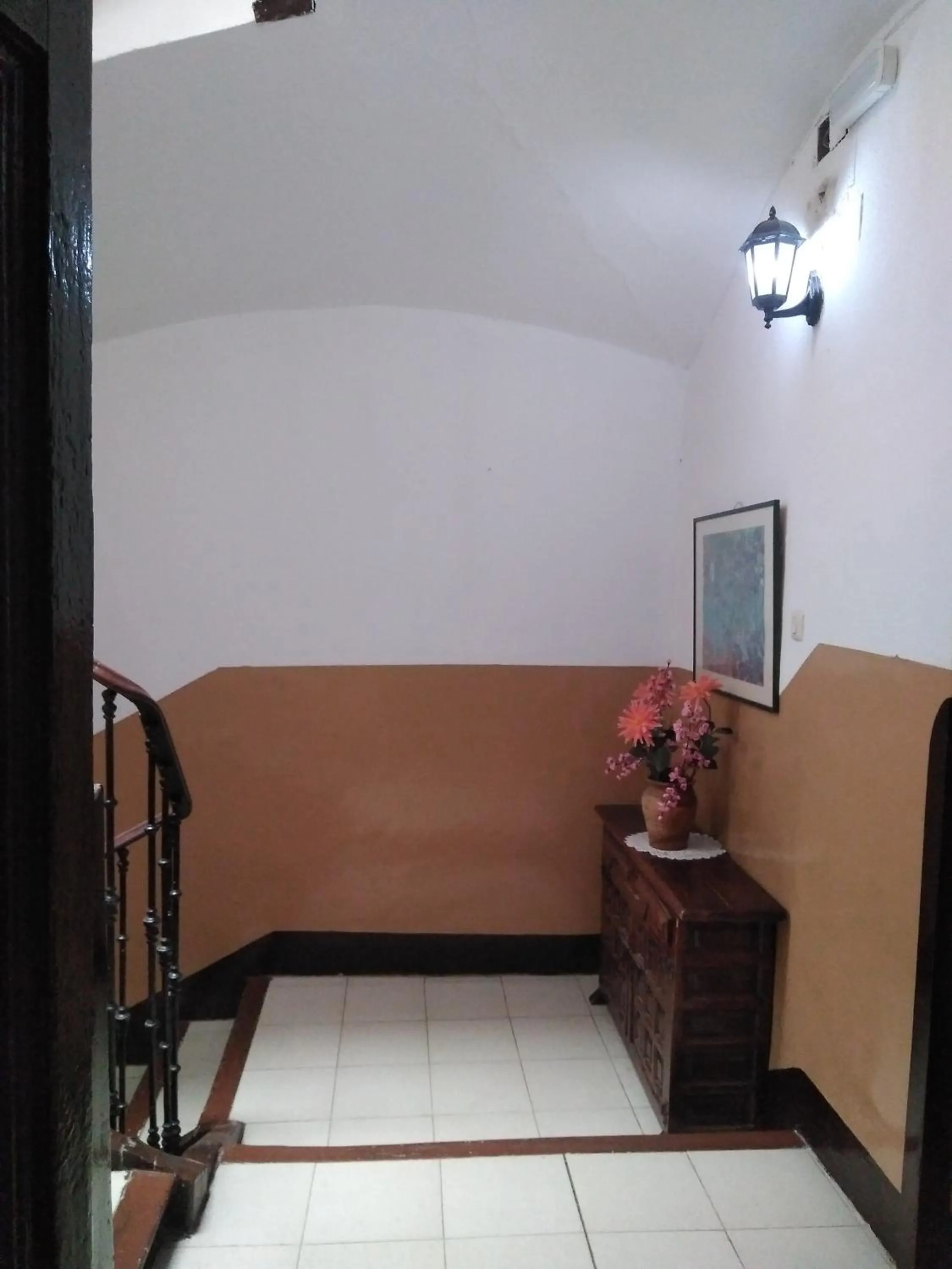Lobby or reception in Pension Carretero