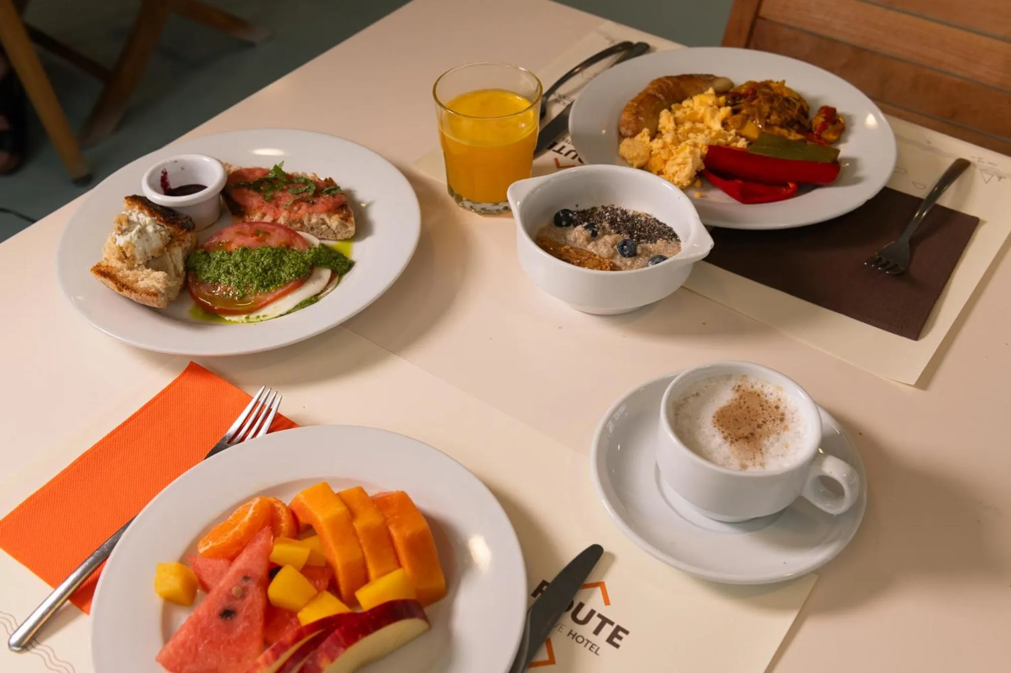 Breakfast in Route Active Hotel