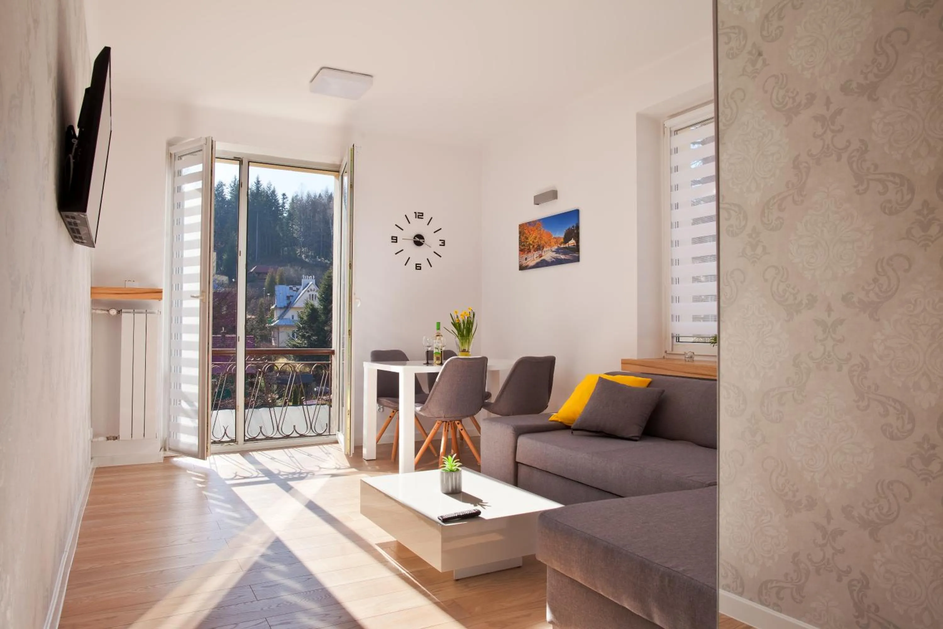TV and multimedia in Apartament City Center Platinum - Luxury Standard