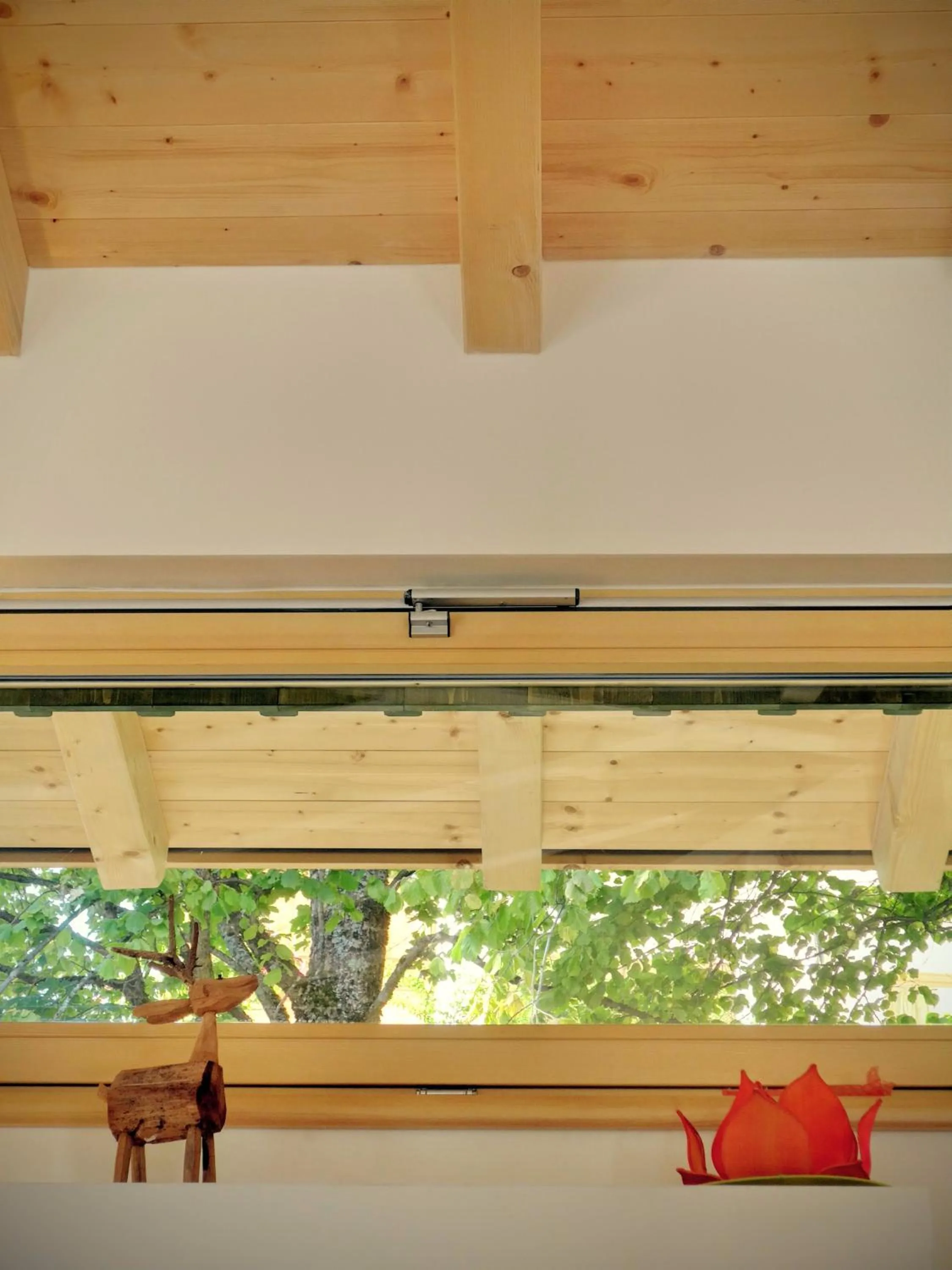 Decorative detail in Modernes Chalet mit Terrasse und Parkplatz in den Alpen