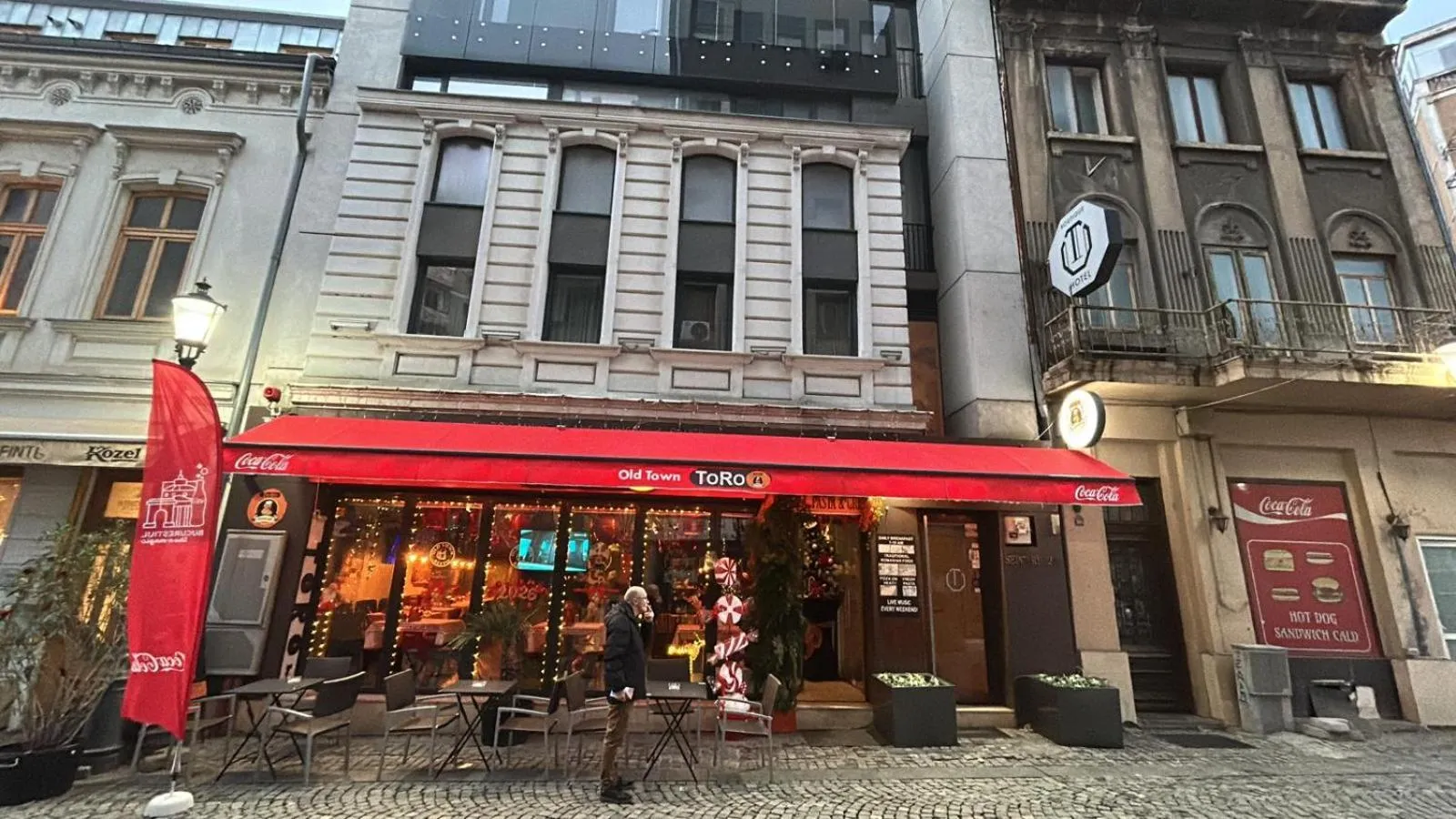 Restaurant/places to eat in Old Town Boutique Hotel