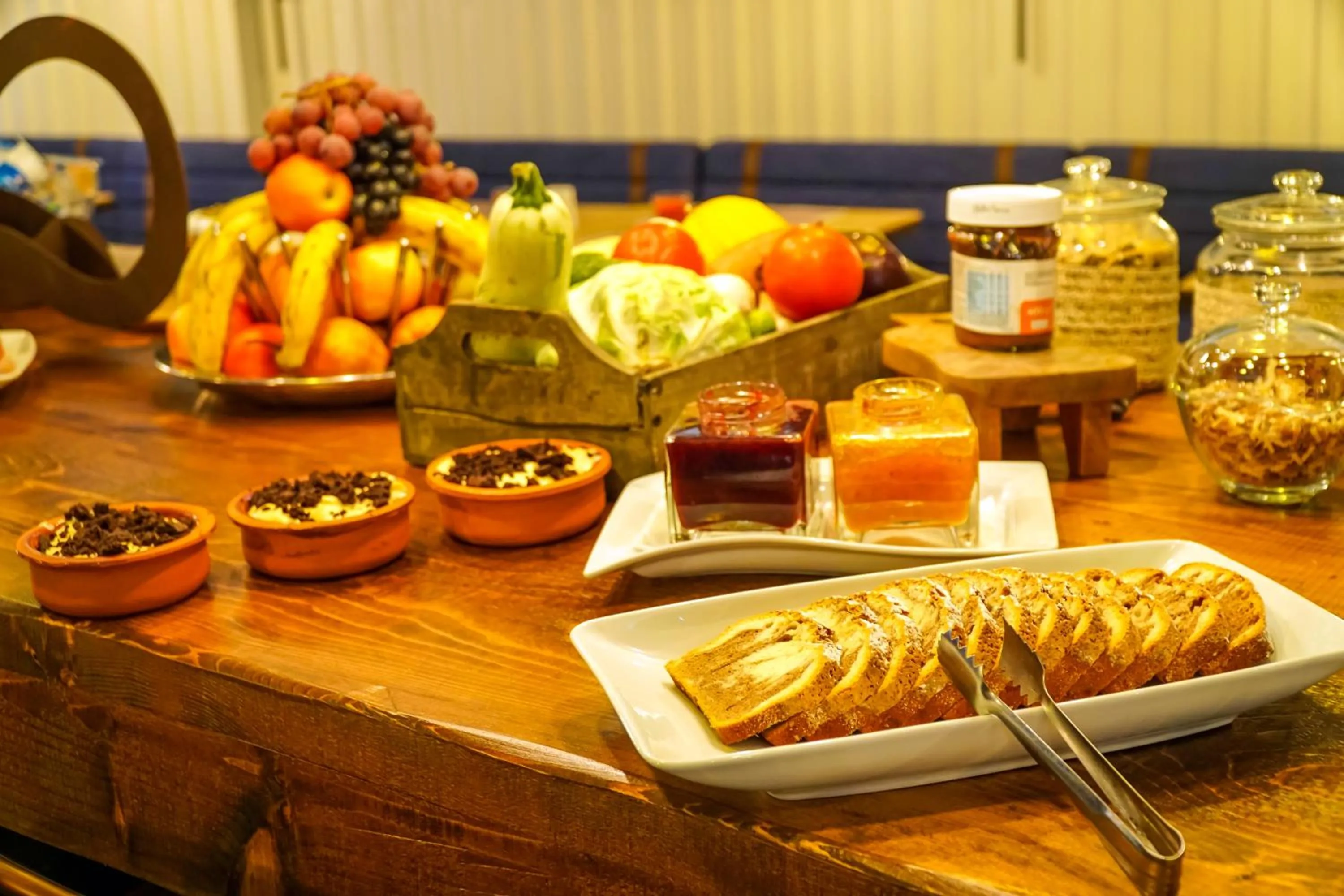 Continental breakfast in Old Town Boutique Hotel