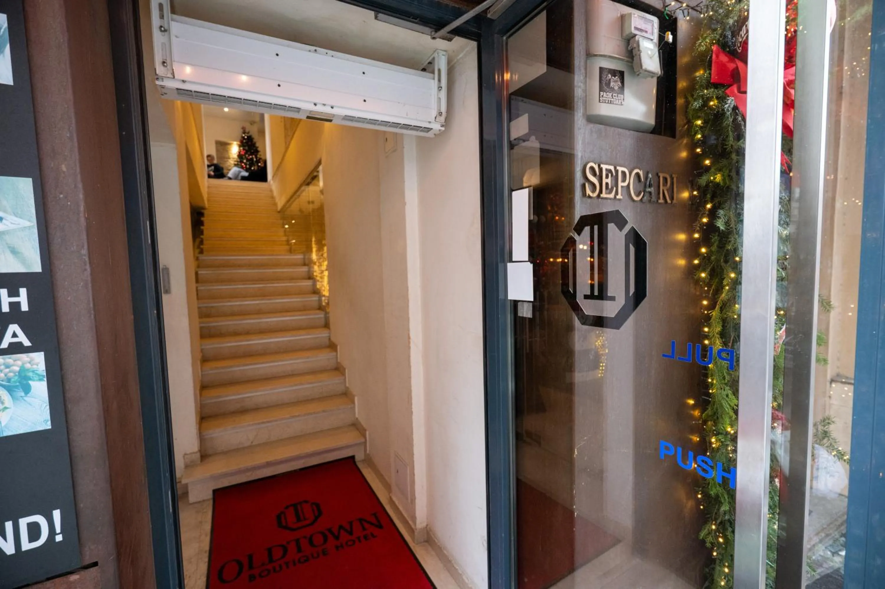 Facade/entrance in Old Town Boutique Hotel