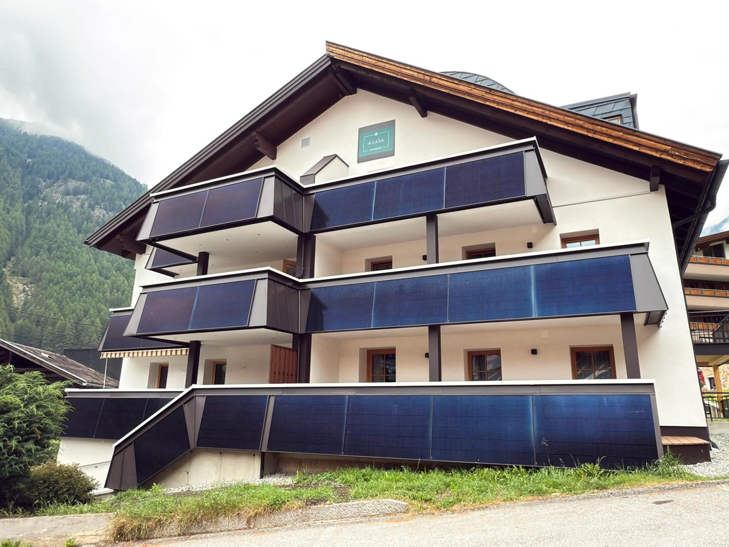 Property building in A Casa Smaragd Appartements