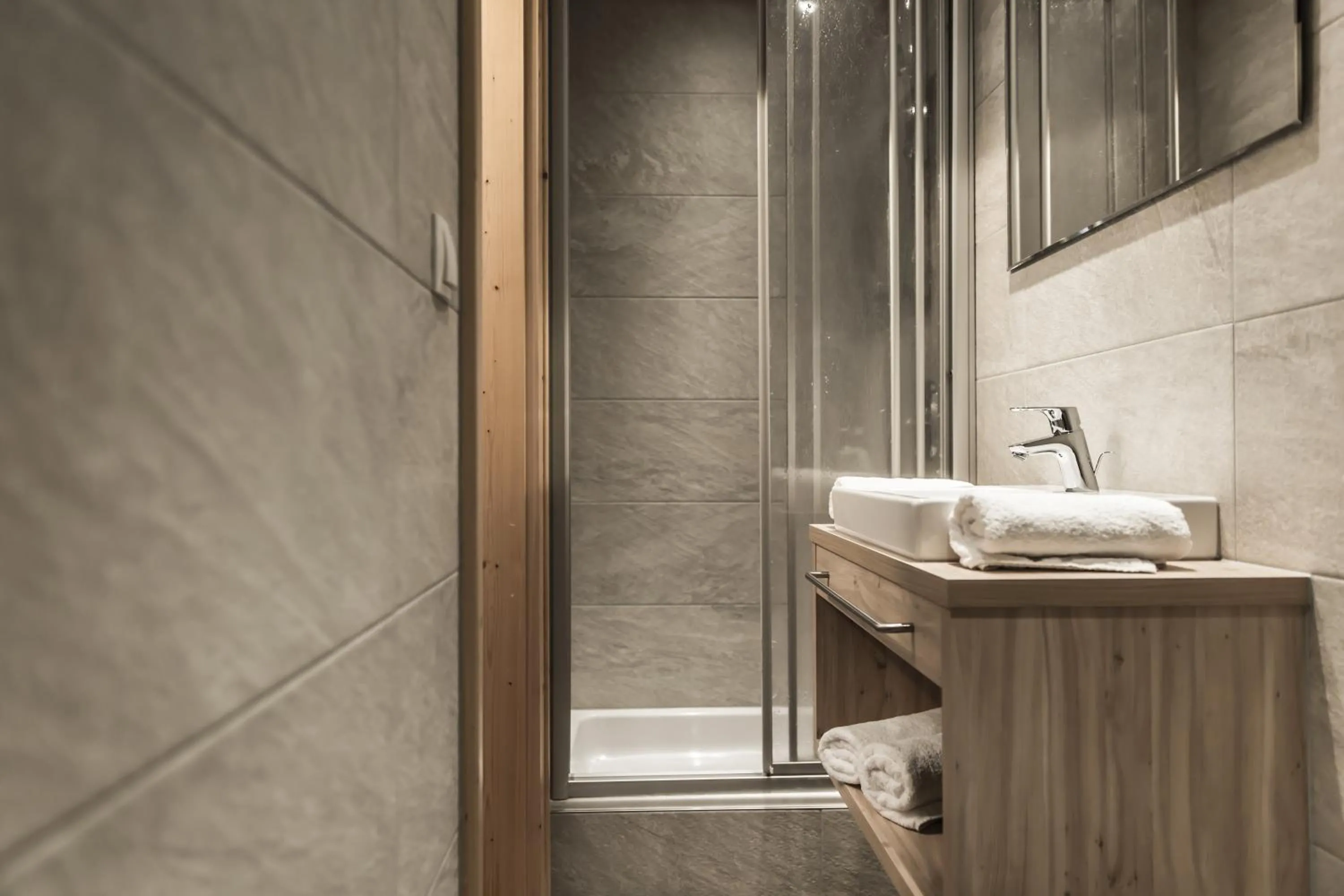Bathroom in A Casa Smaragd Appartements
