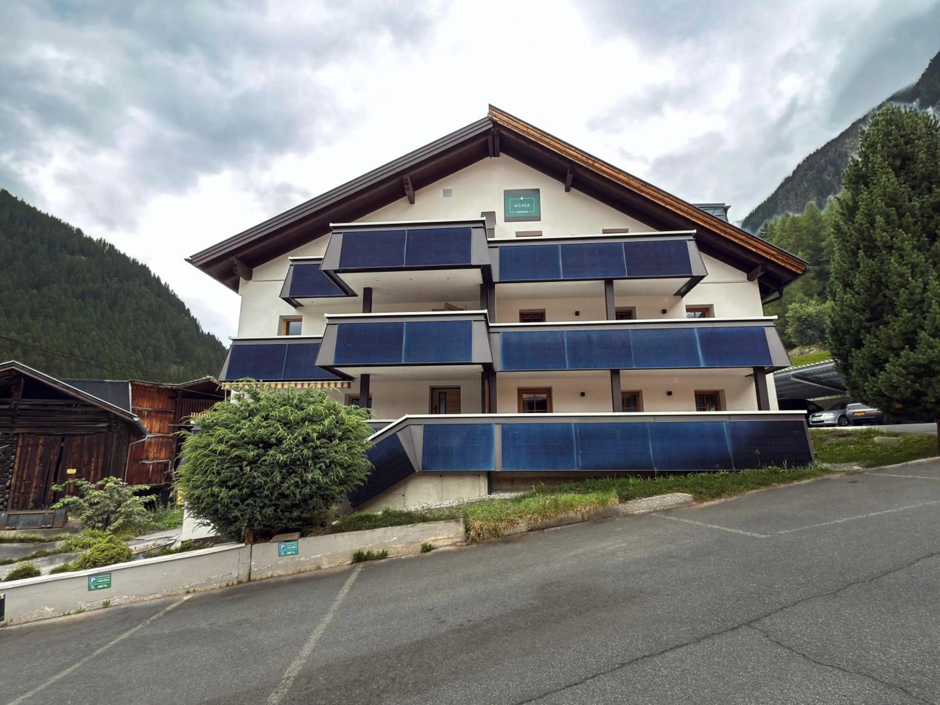 Property building in A Casa Smaragd Appartements