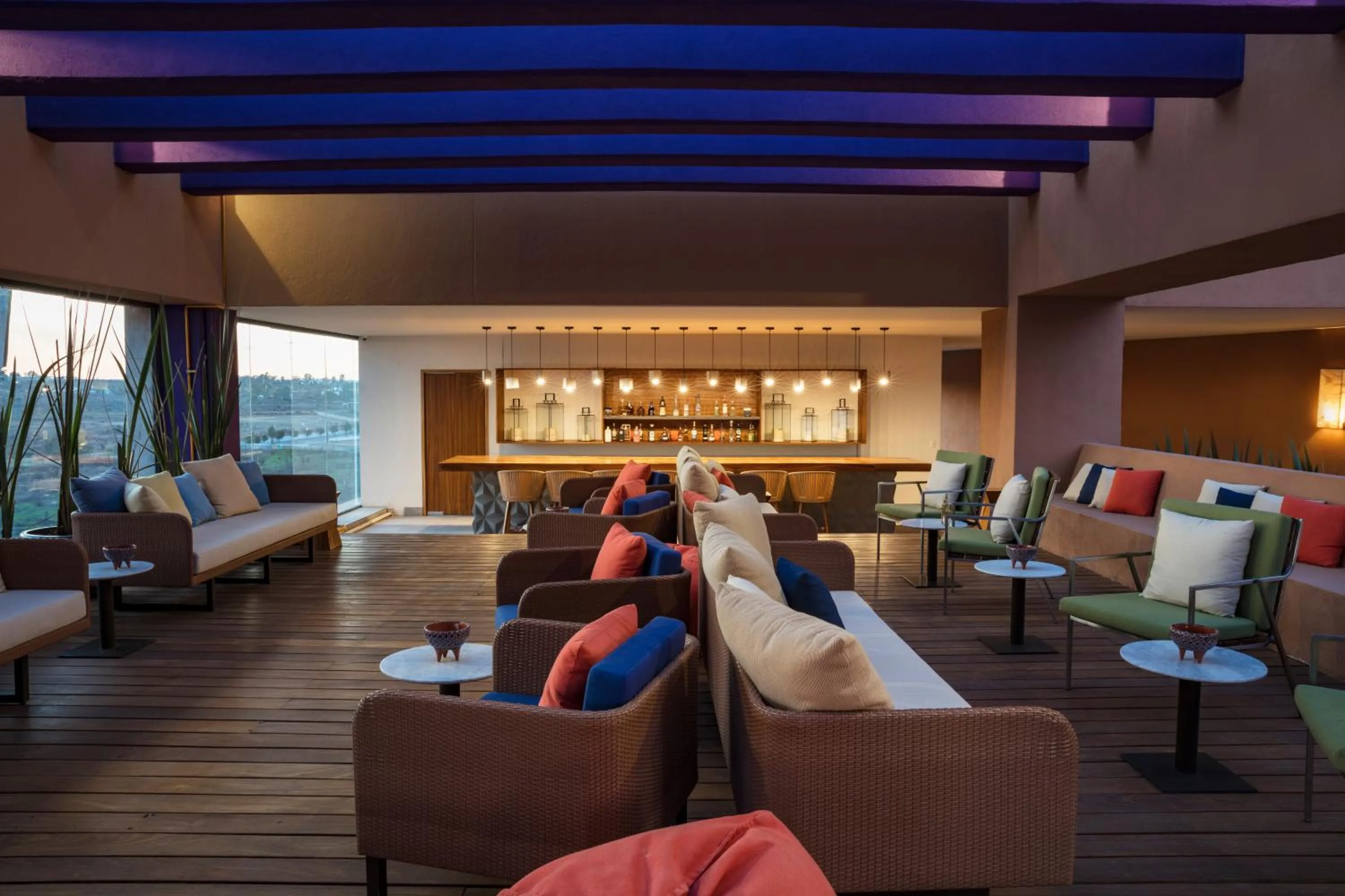 Lounge or bar in Hyatt Centric Campestre Leon