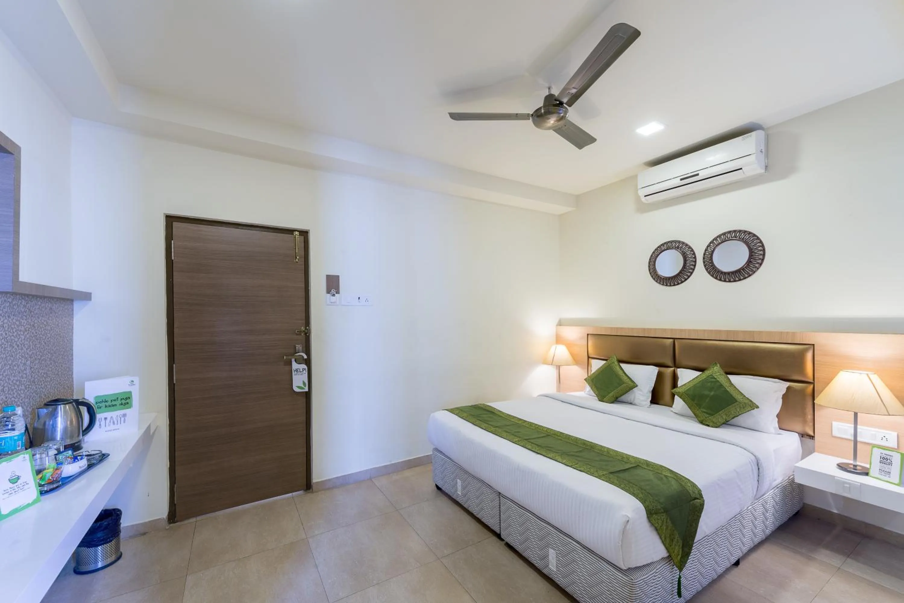 Bedroom, Bed in Treebo Nestlay Airport Alandur