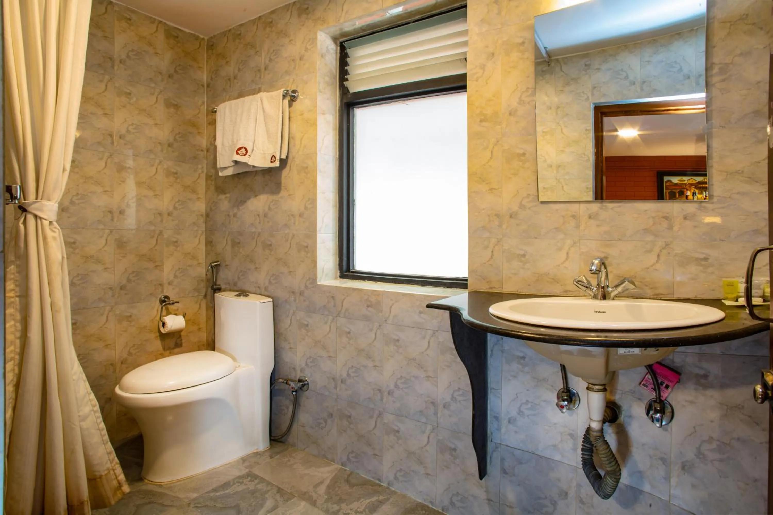Bathroom in Taleju Boutique Hotel