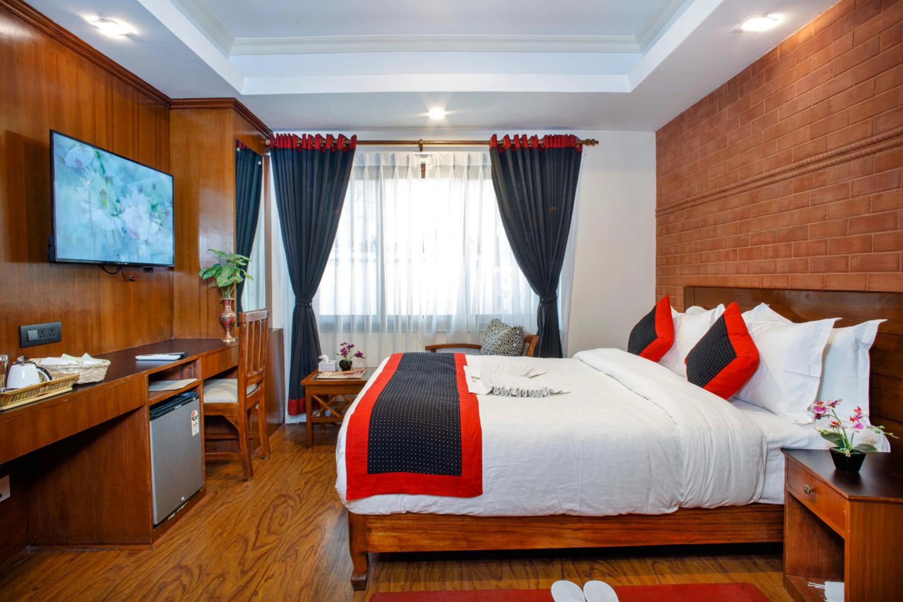 Bedroom, Bed in Taleju Boutique Hotel