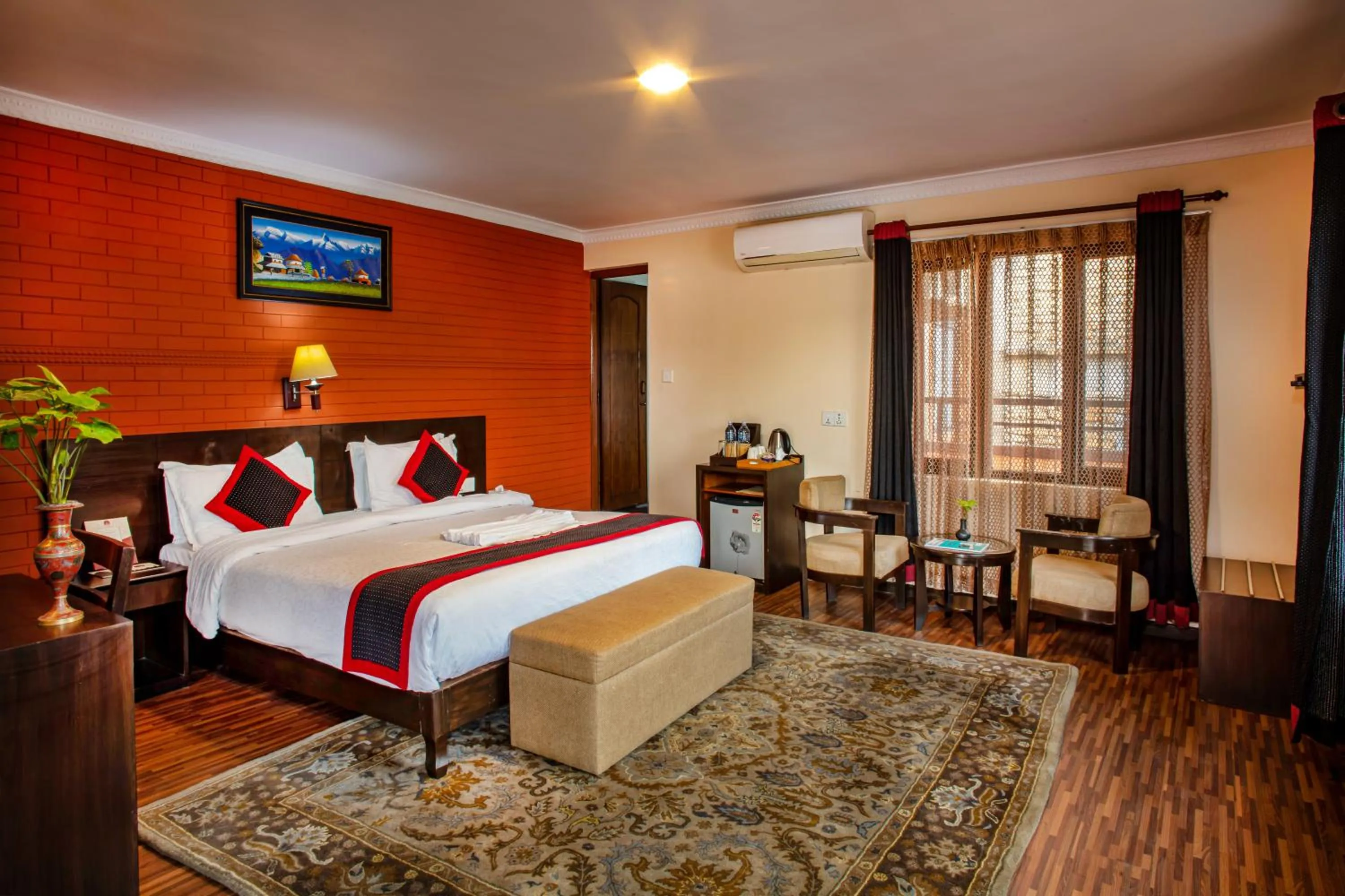 Photo of the whole room, Bed in Taleju Boutique Hotel