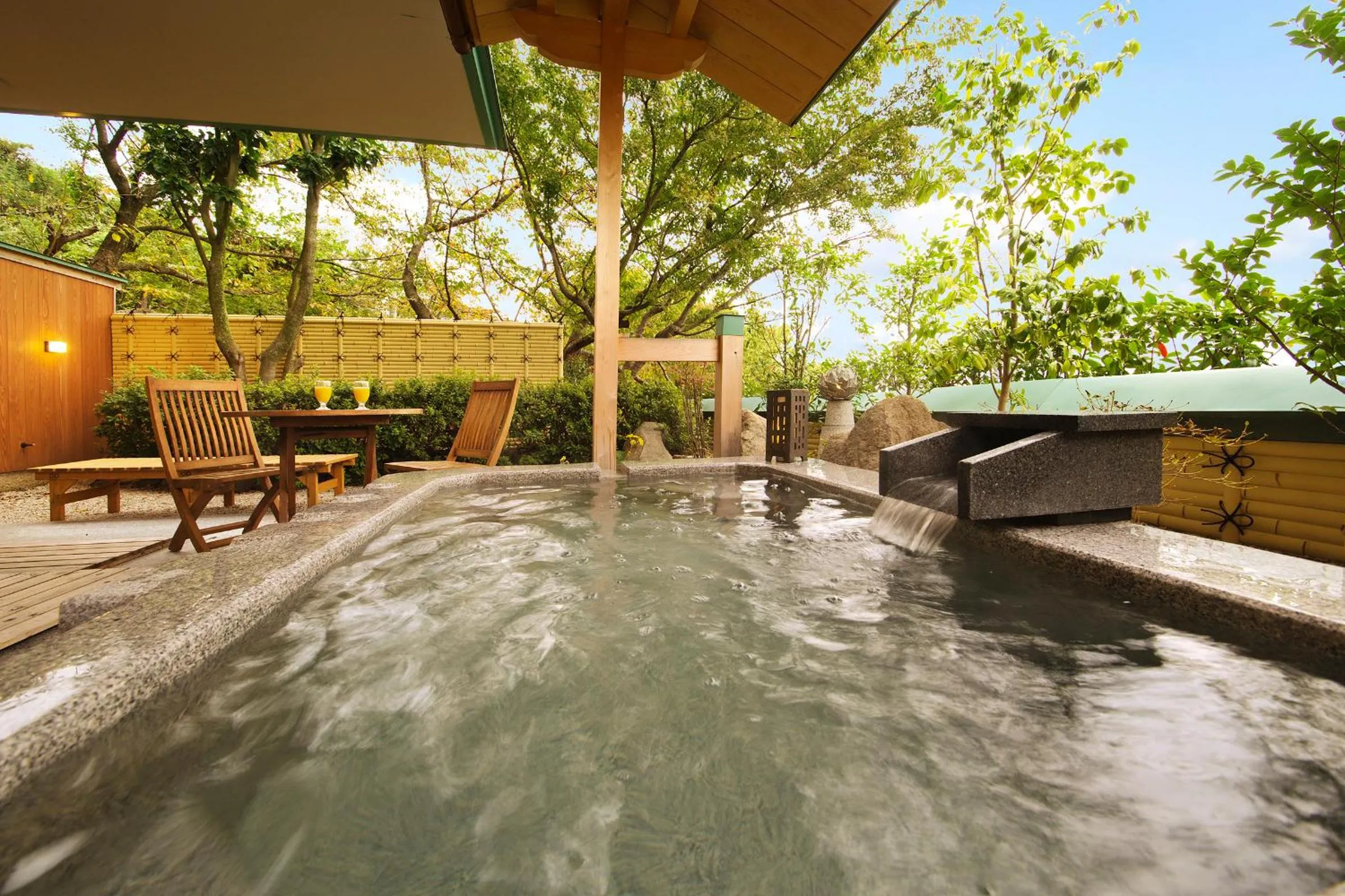 Garden in Yunaginoyu Hotel Hanajyukai