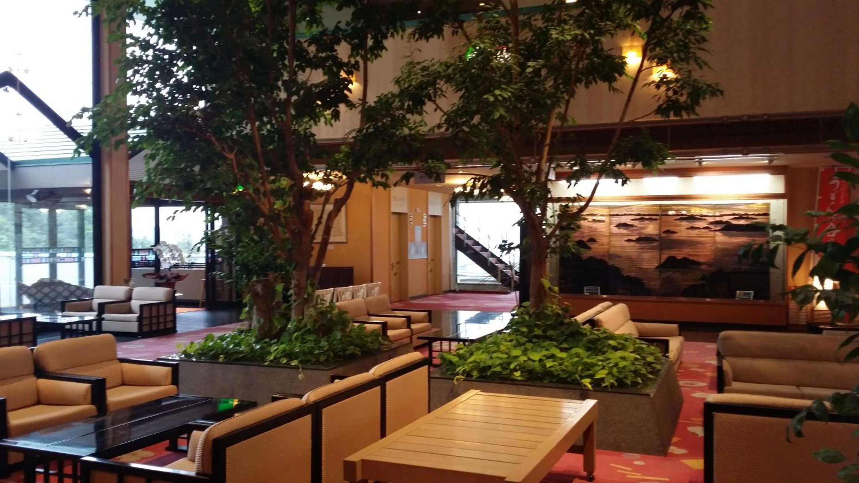 Lobby or reception in Yunaginoyu Hotel Hanajyukai