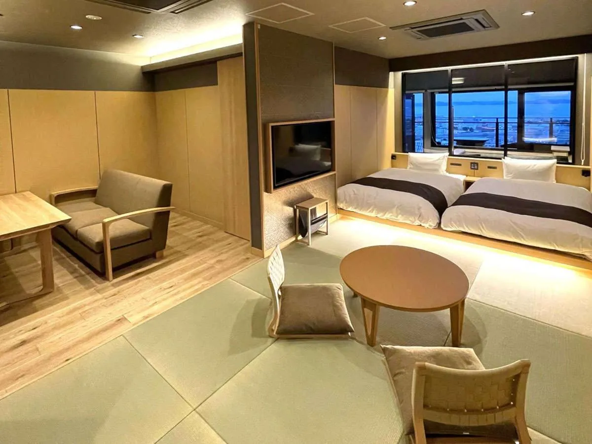 Bed in Yunaginoyu Hotel Hanajyukai