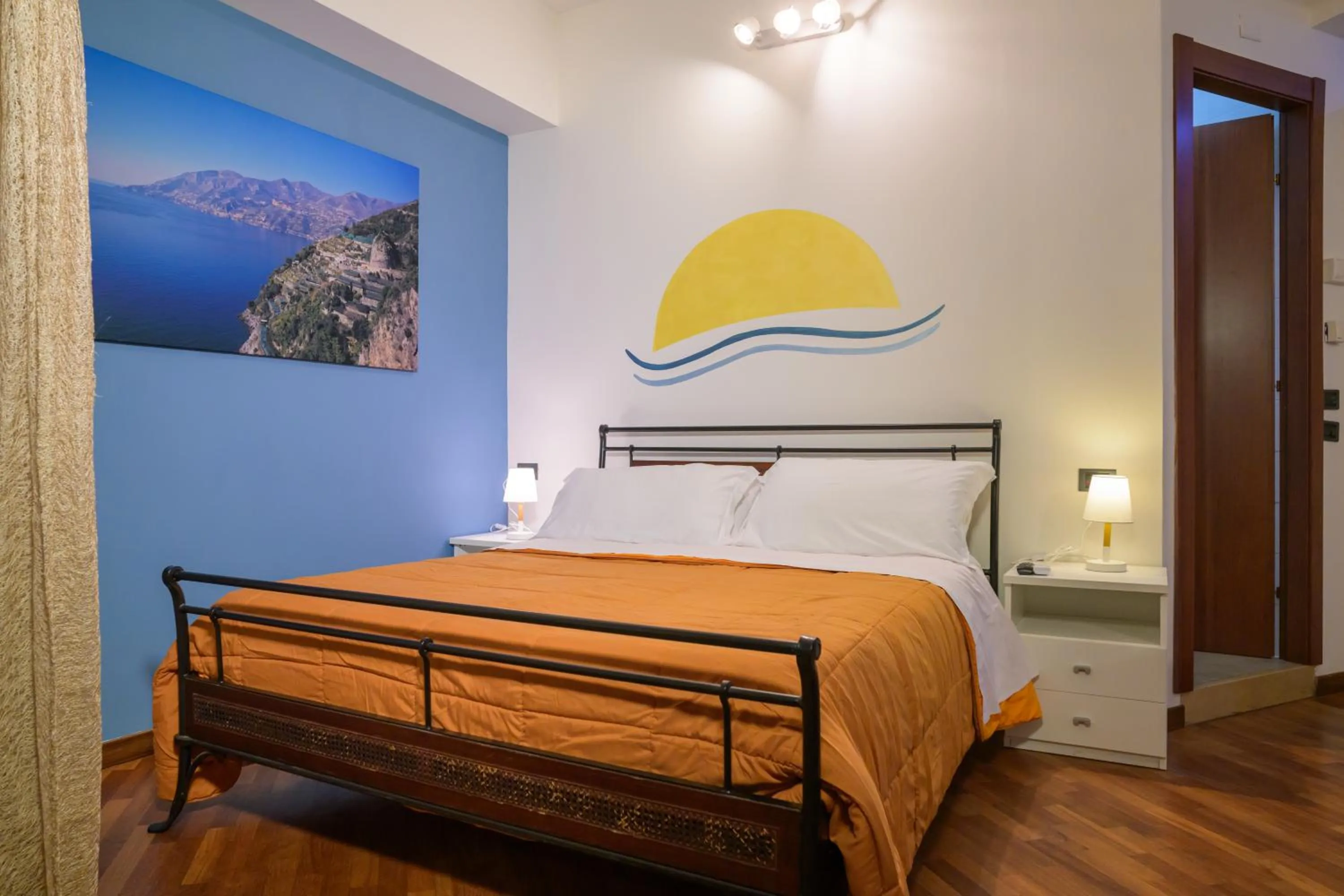 Bed in B&B Amalfi Coast Salerno