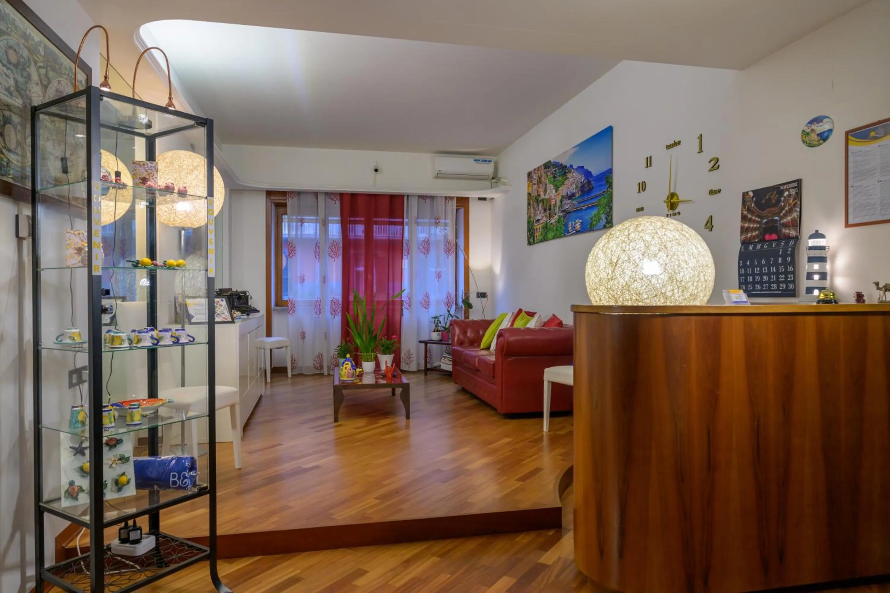 Living room in B&B Amalfi Coast Salerno