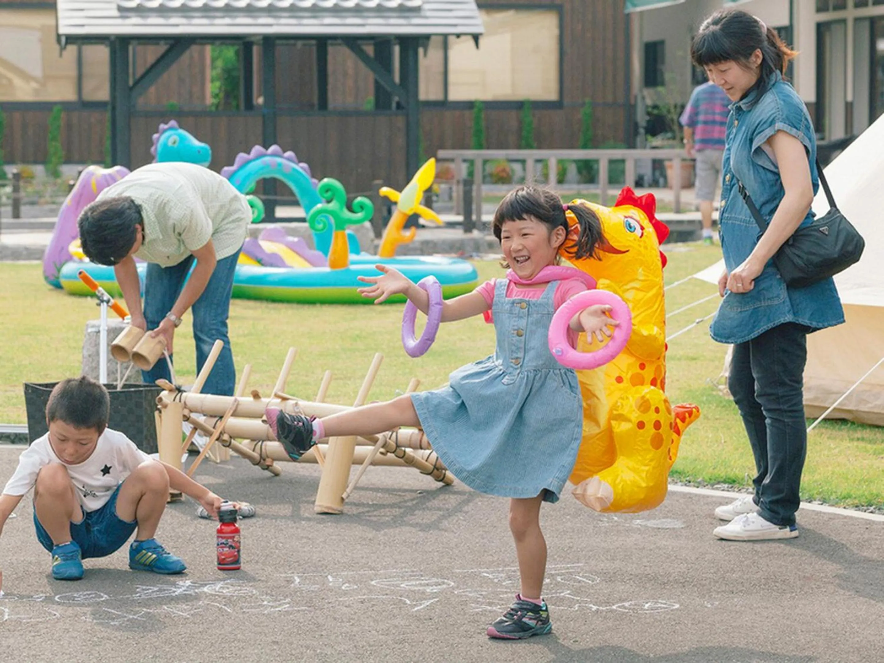 Children play ground in Racine Home Harie