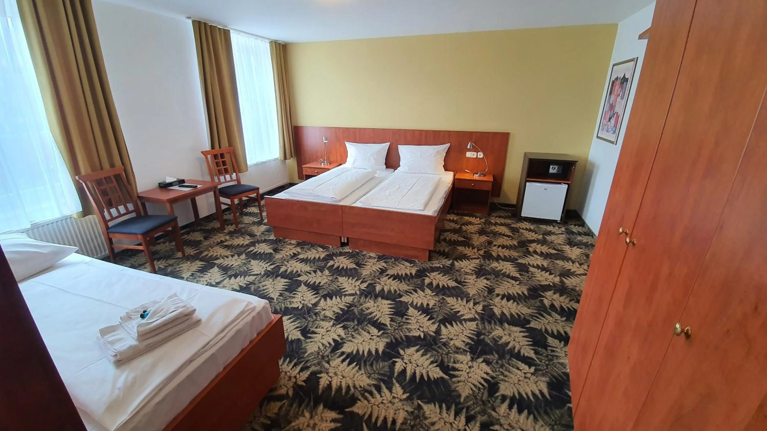 Bed in Hotel Der Tannenbaum