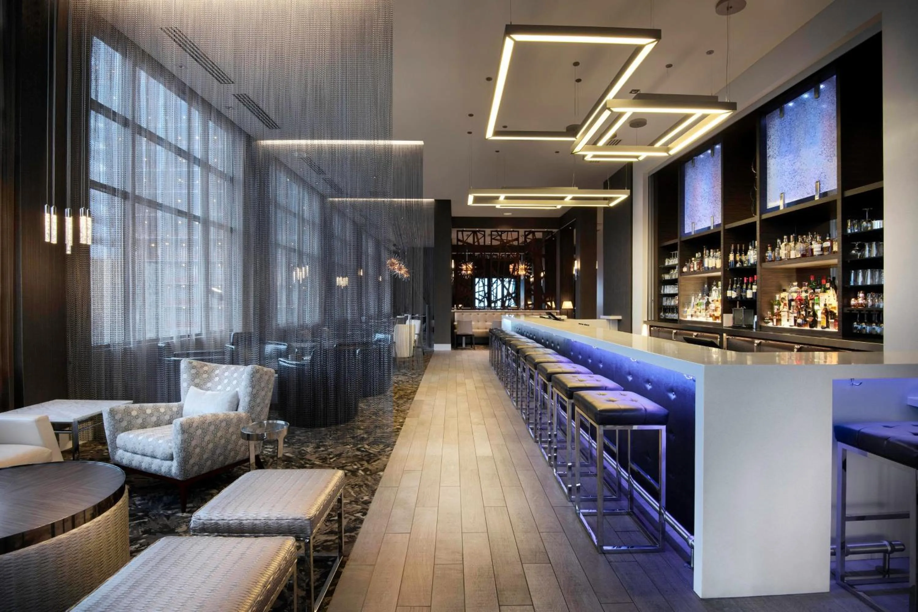 Lounge or bar in AC Hotel Asheville Downtown